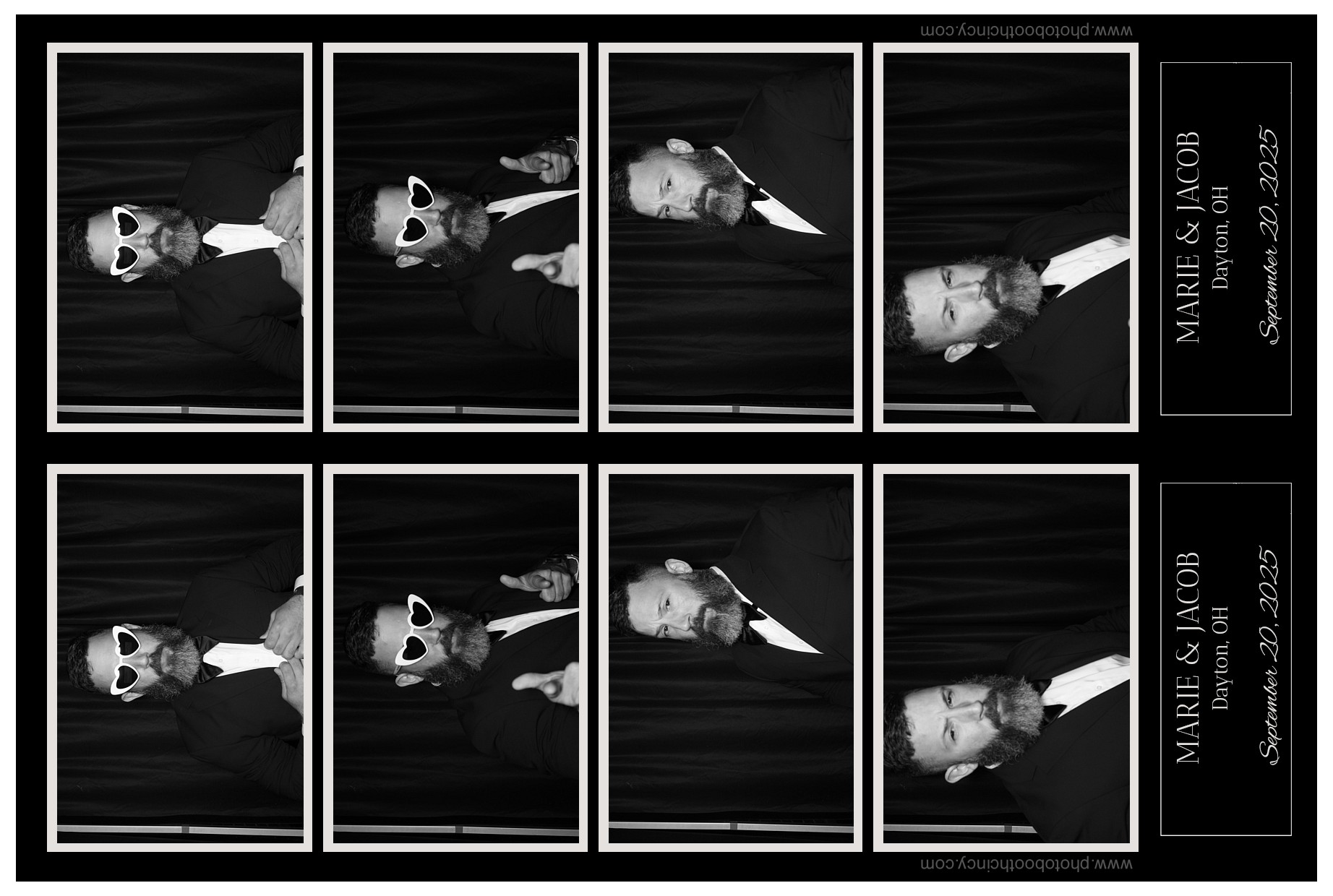Marie & Jacob | View more photos from the event at gallery.photoboothcincy.com/u/PhotoBoothCincy/Marie-Jacob