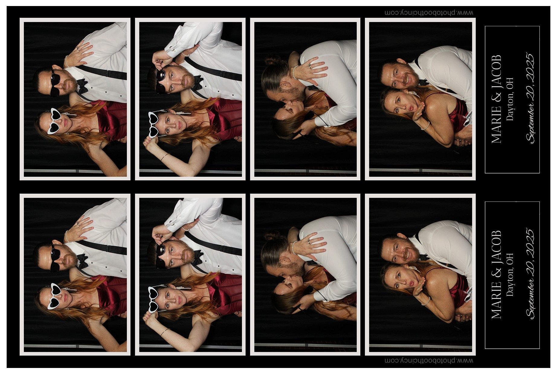 Marie & Jacob | View more photos from the event at gallery.photoboothcincy.com/u/PhotoBoothCincy/Marie-Jacob