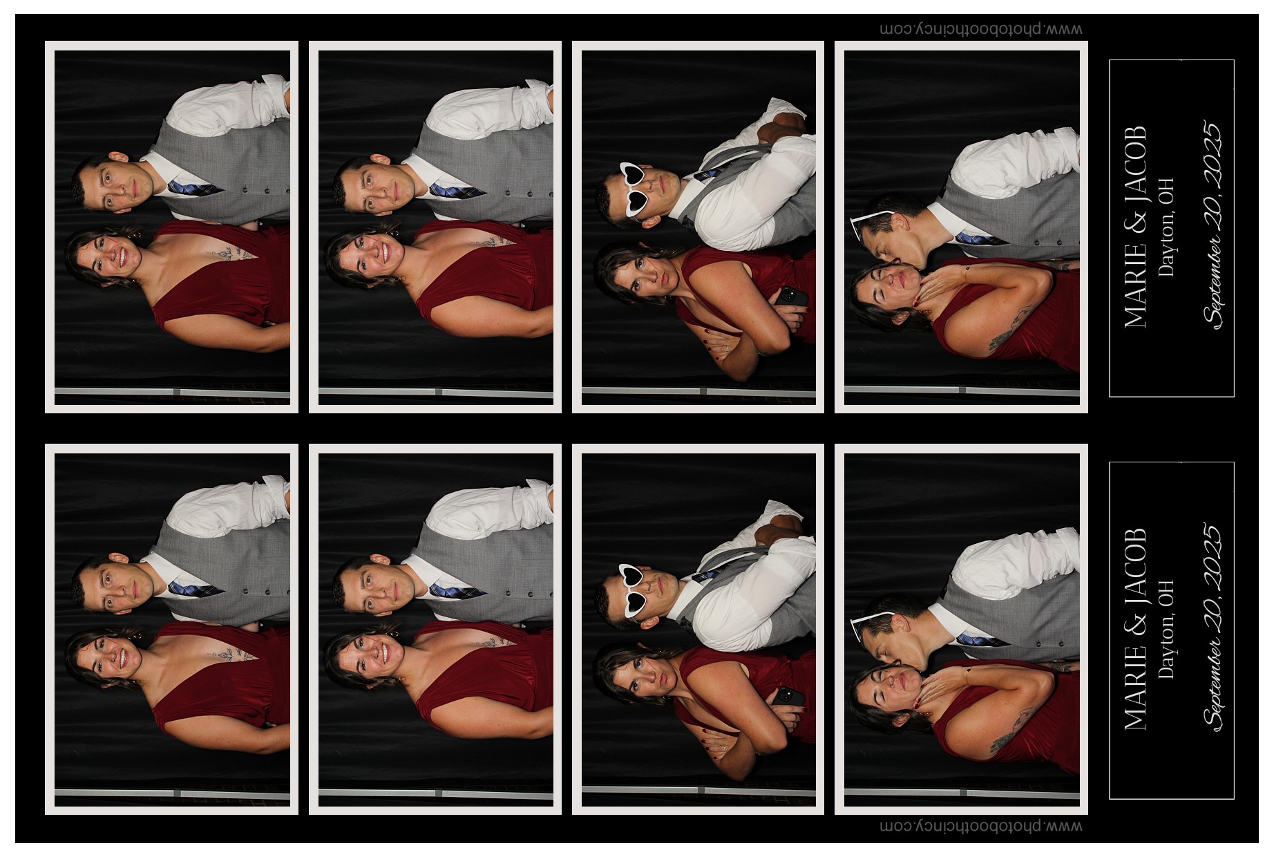Marie & Jacob | View more photos from the event at gallery.photoboothcincy.com/u/PhotoBoothCincy/Marie-Jacob