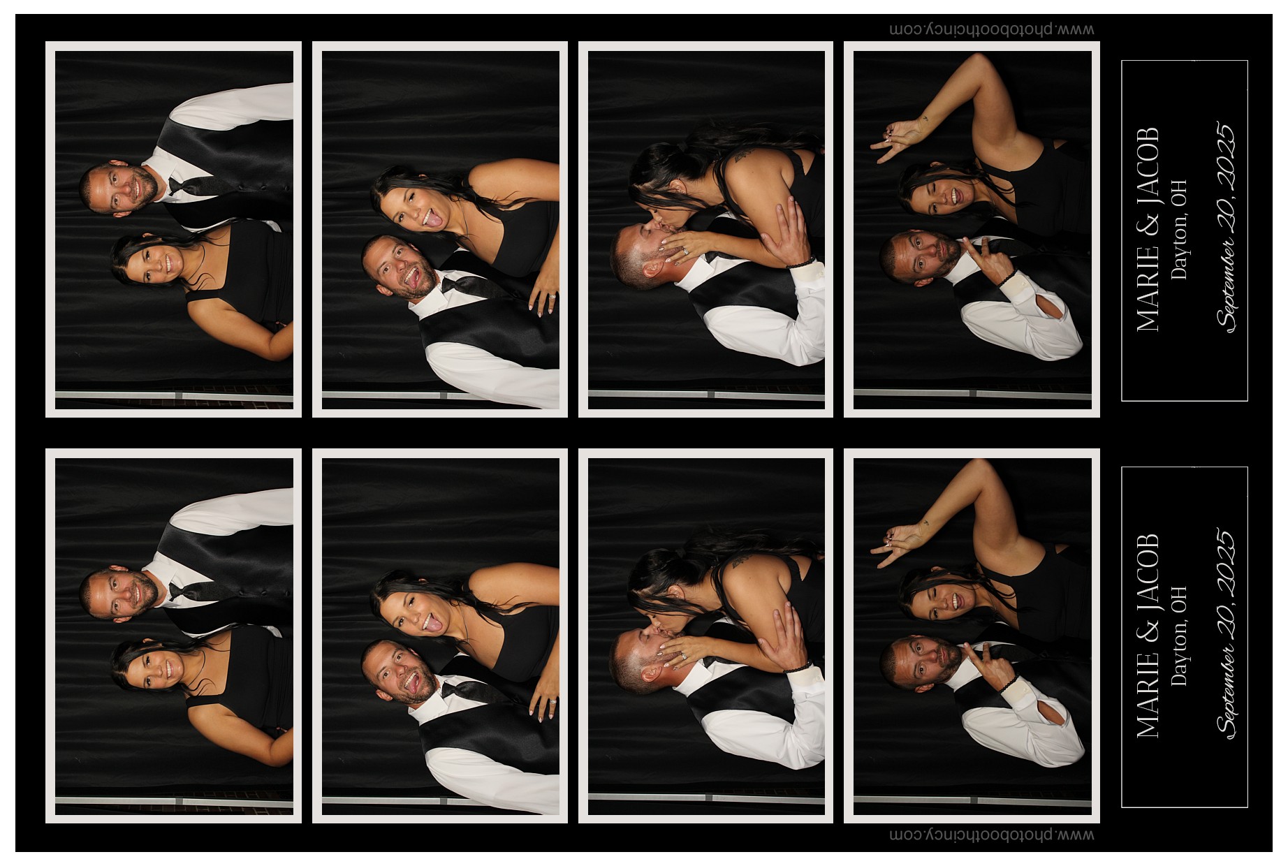 Marie & Jacob | View more photos from the event at gallery.photoboothcincy.com/u/PhotoBoothCincy/Marie-Jacob