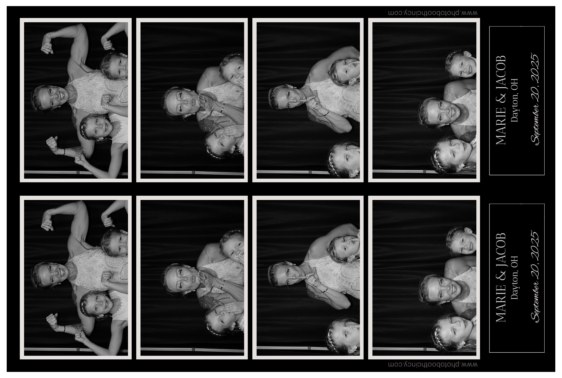 Marie & Jacob | View more photos from the event at gallery.photoboothcincy.com/u/PhotoBoothCincy/Marie-Jacob
