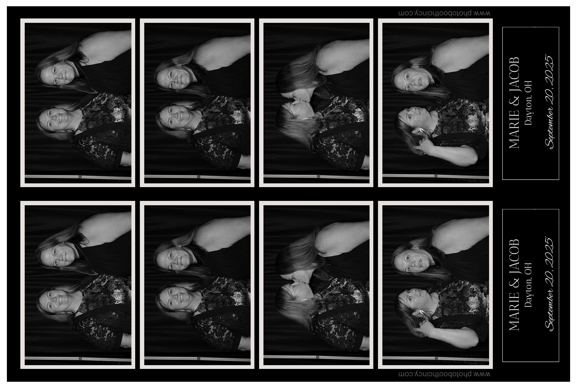 Marie & Jacob | View more photos from the event at gallery.photoboothcincy.com/u/PhotoBoothCincy/Marie-Jacob