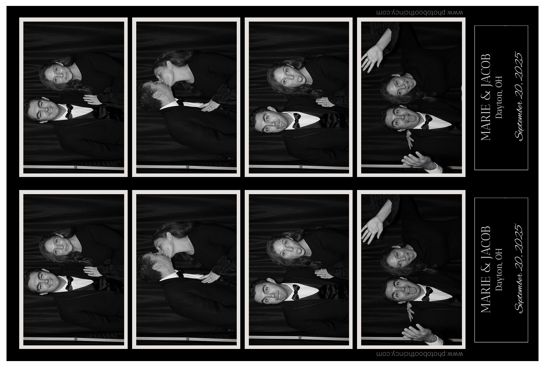 Marie & Jacob | View more photos from the event at gallery.photoboothcincy.com/u/PhotoBoothCincy/Marie-Jacob