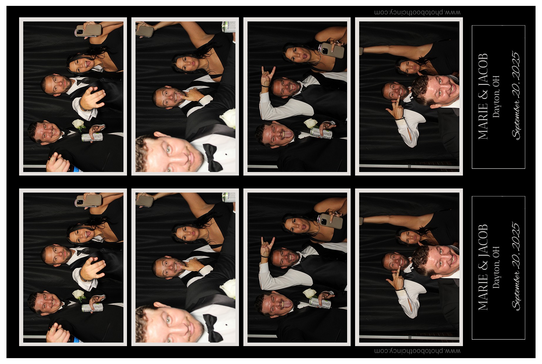 Marie & Jacob | View more photos from the event at gallery.photoboothcincy.com/u/PhotoBoothCincy/Marie-Jacob