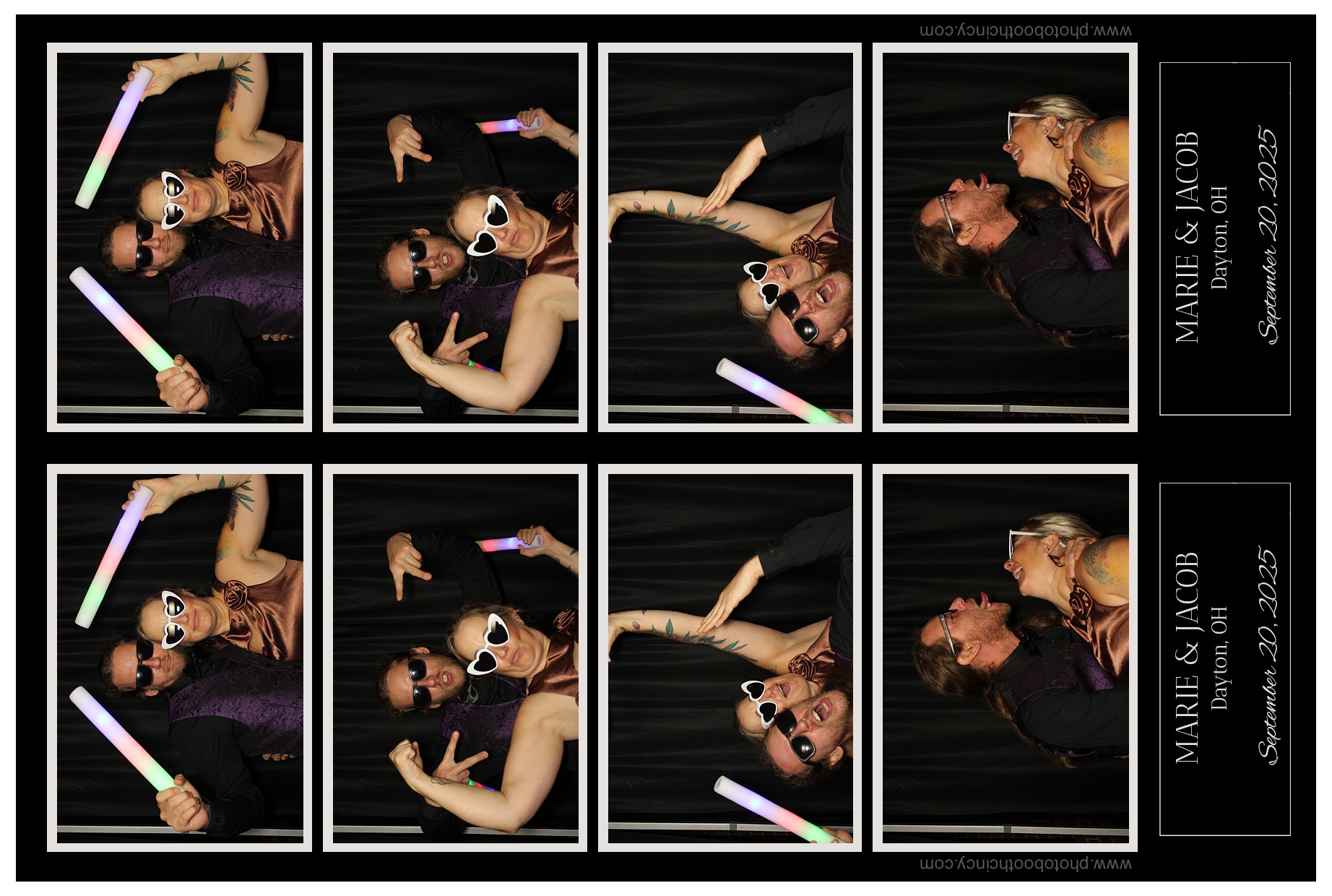 Marie & Jacob | View more photos from the event at gallery.photoboothcincy.com/u/PhotoBoothCincy/Marie-Jacob