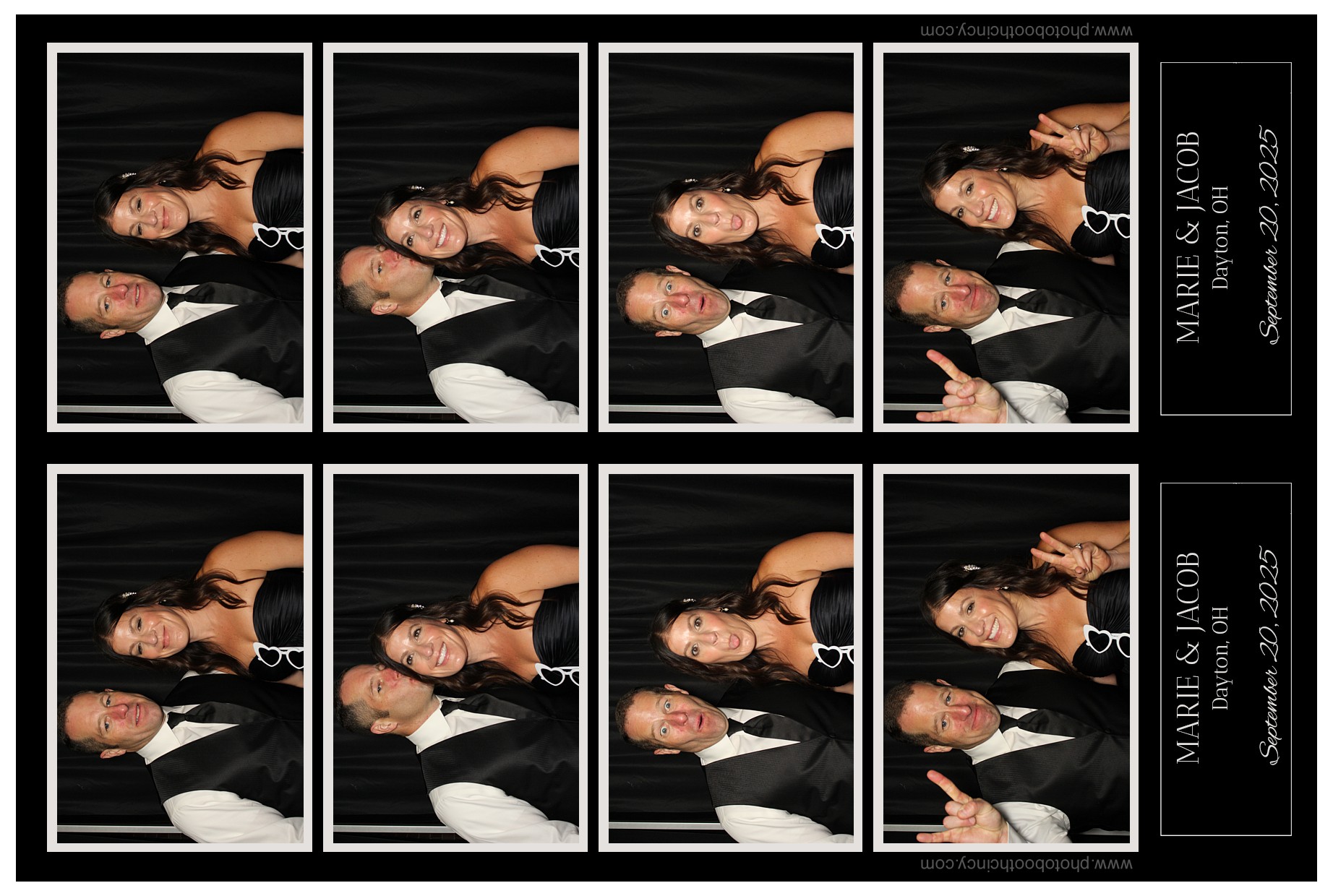Marie & Jacob | View more photos from the event at gallery.photoboothcincy.com/u/PhotoBoothCincy/Marie-Jacob
