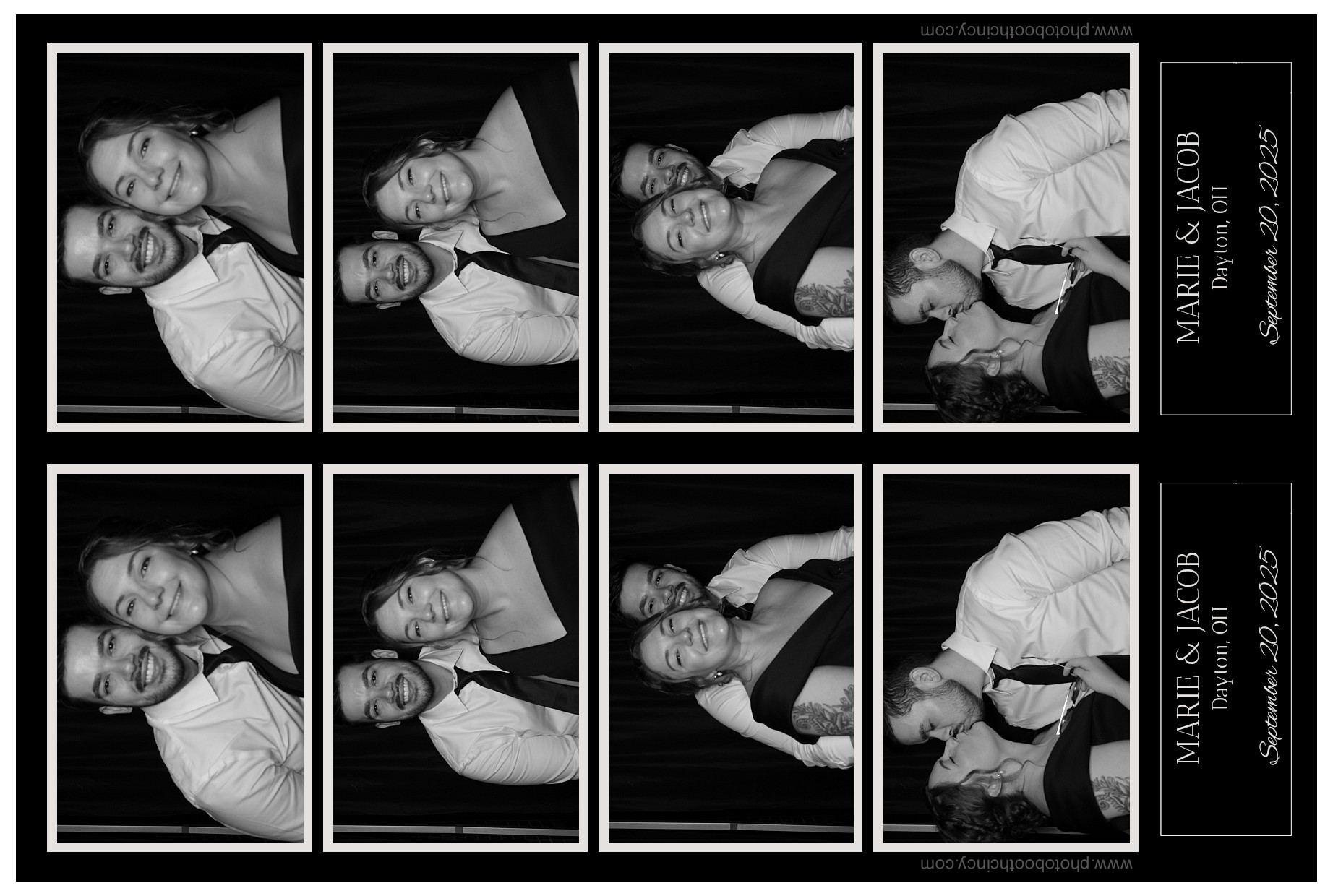 Marie & Jacob | View more photos from the event at gallery.photoboothcincy.com/u/PhotoBoothCincy/Marie-Jacob