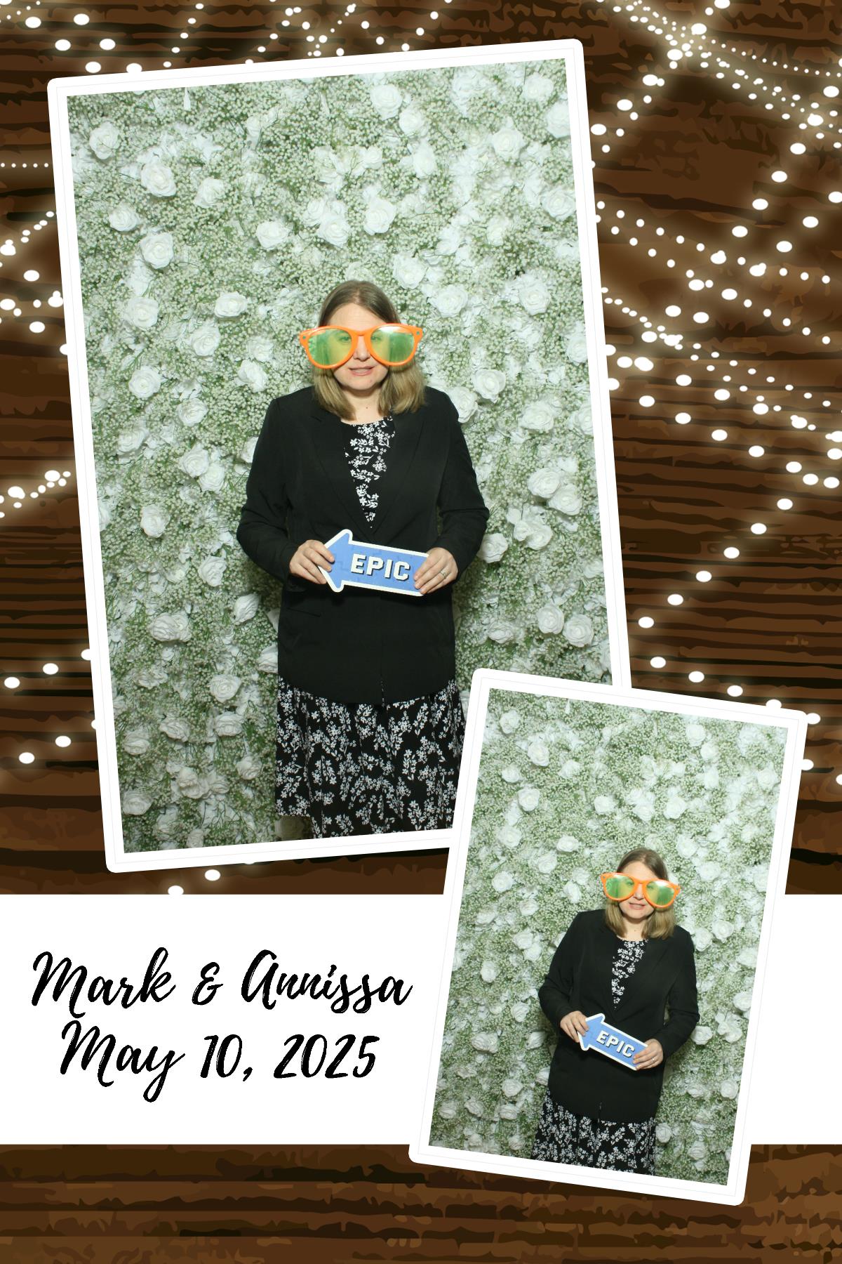 Mark & Annissa | View more photos from the event at gallery.photoboothcincy.com/u/PhotoBoothCincy/Mark-Annissa