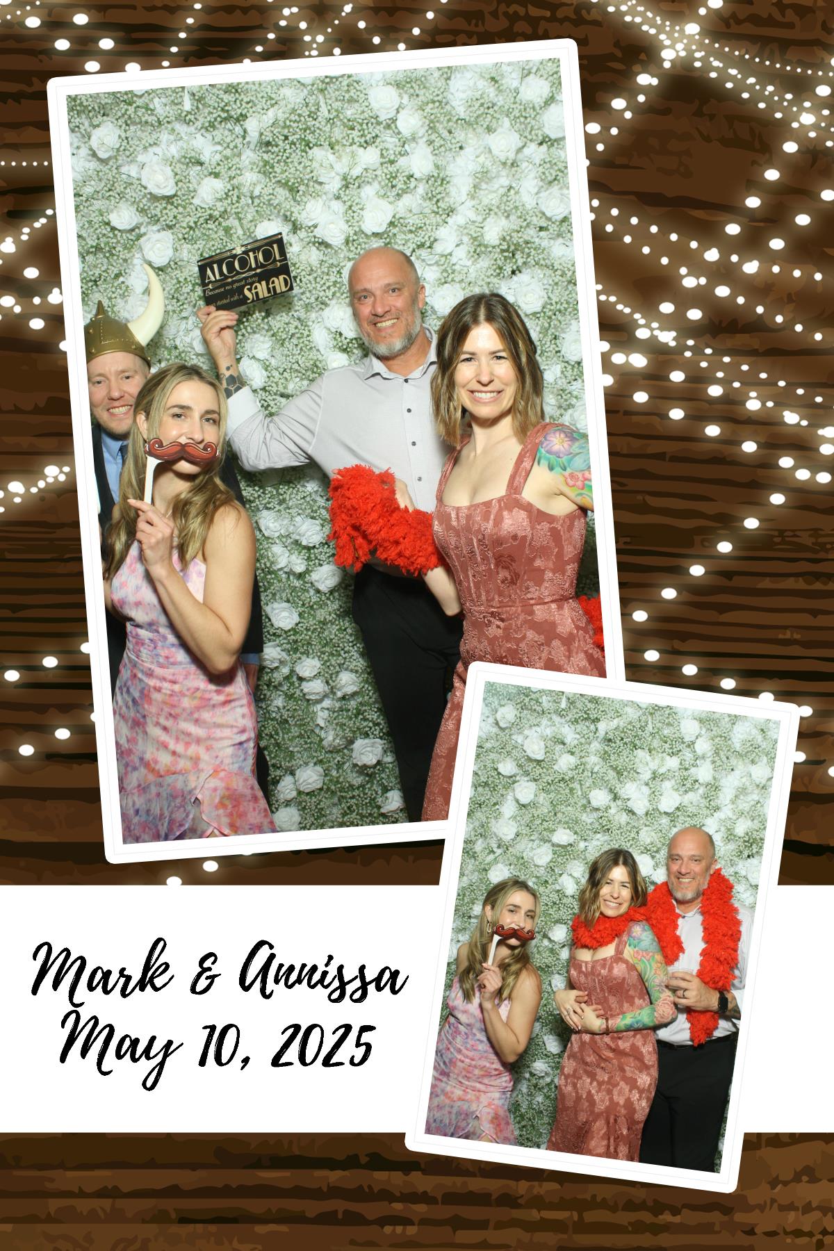 Mark & Annissa | View more photos from the event at gallery.photoboothcincy.com/u/PhotoBoothCincy/Mark-Annissa