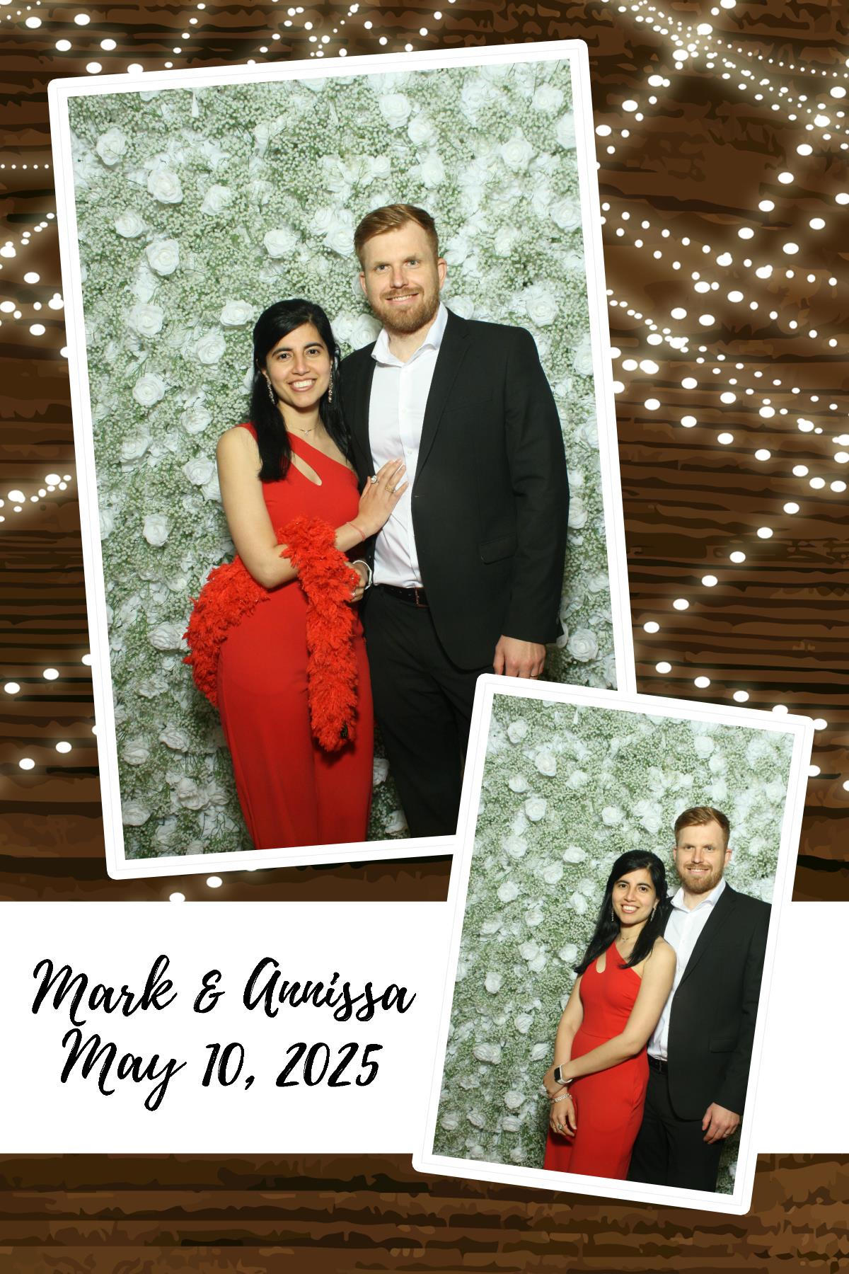 Mark & Annissa | View more photos from the event at gallery.photoboothcincy.com/u/PhotoBoothCincy/Mark-Annissa