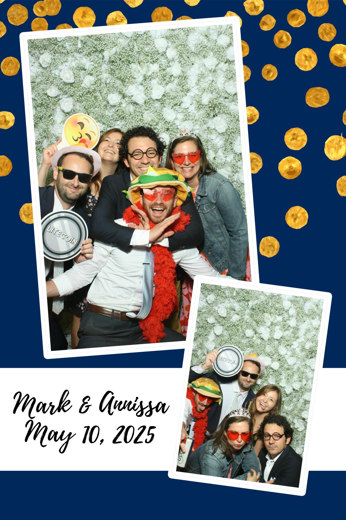 Mark & Annissa | View more photos from the event at gallery.photoboothcincy.com/u/PhotoBoothCincy/Mark-Annissa