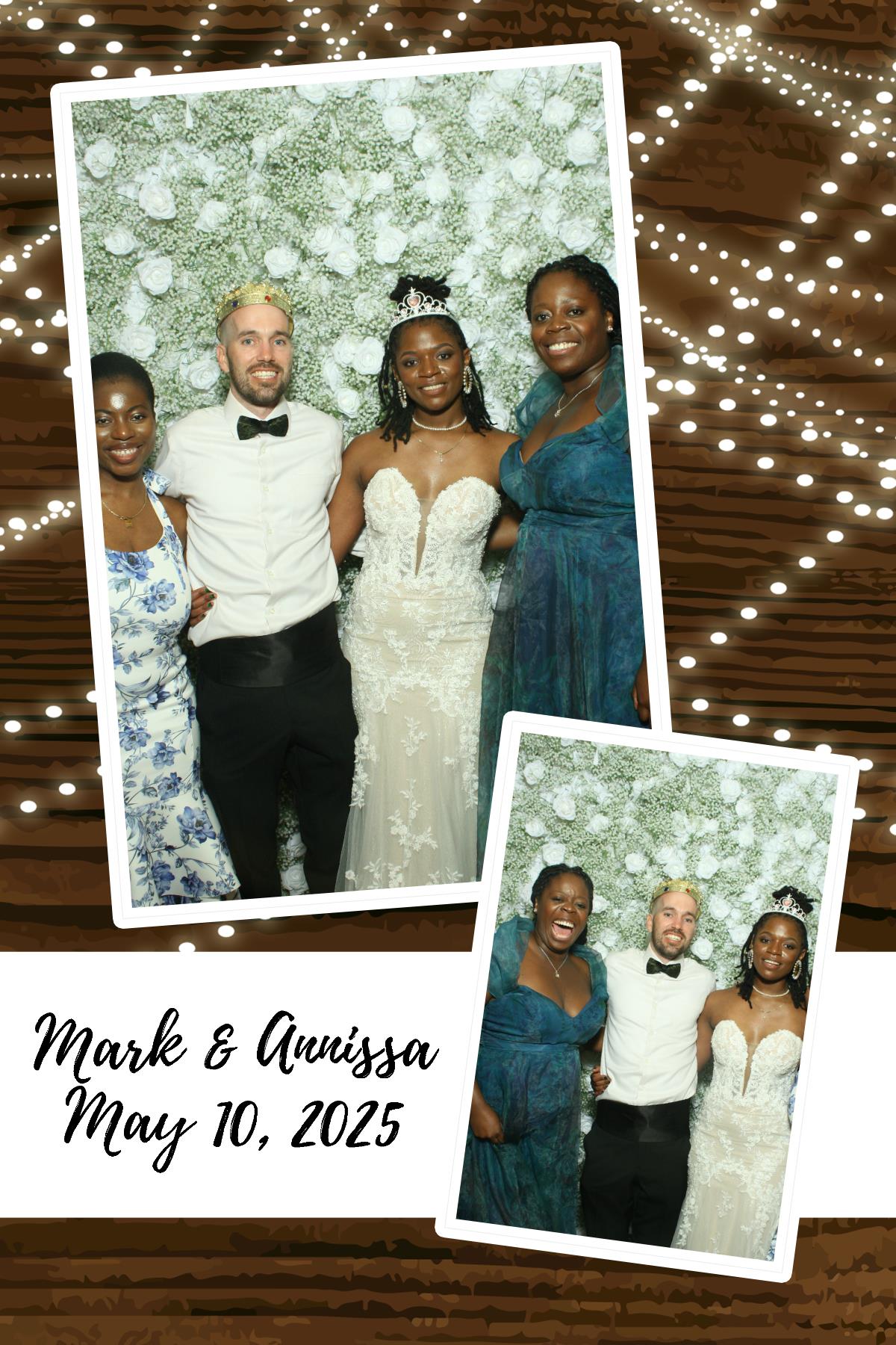 Mark & Annissa | View more photos from the event at gallery.photoboothcincy.com/u/PhotoBoothCincy/Mark-Annissa