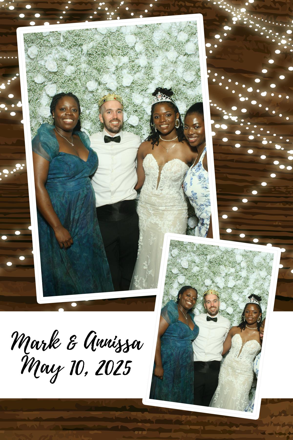 Mark & Annissa | View more photos from the event at gallery.photoboothcincy.com/u/PhotoBoothCincy/Mark-Annissa