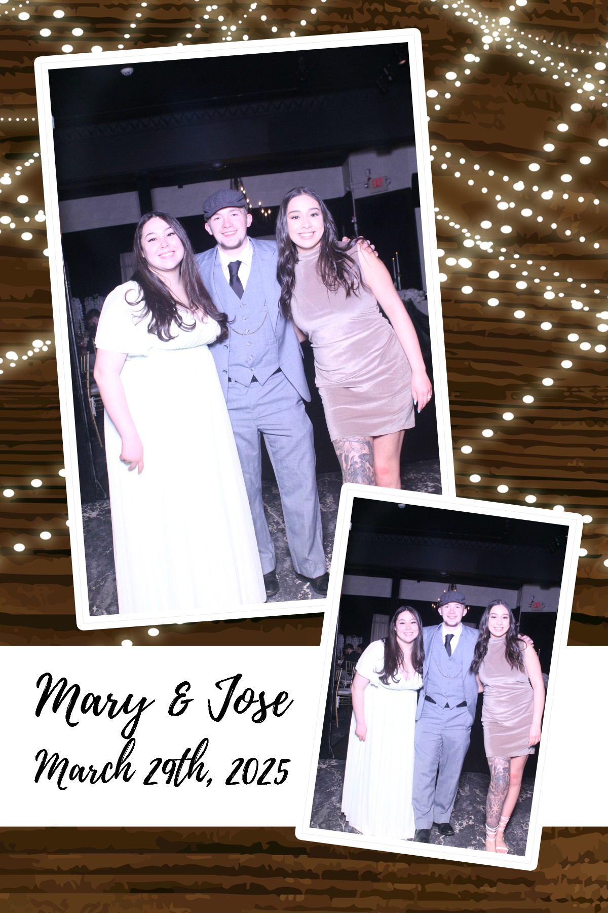 Mary Pena Reception | View more photos from the event at gallery.photoboothcincy.com/u/PhotoBoothCincy/Mary-Pena-Reception