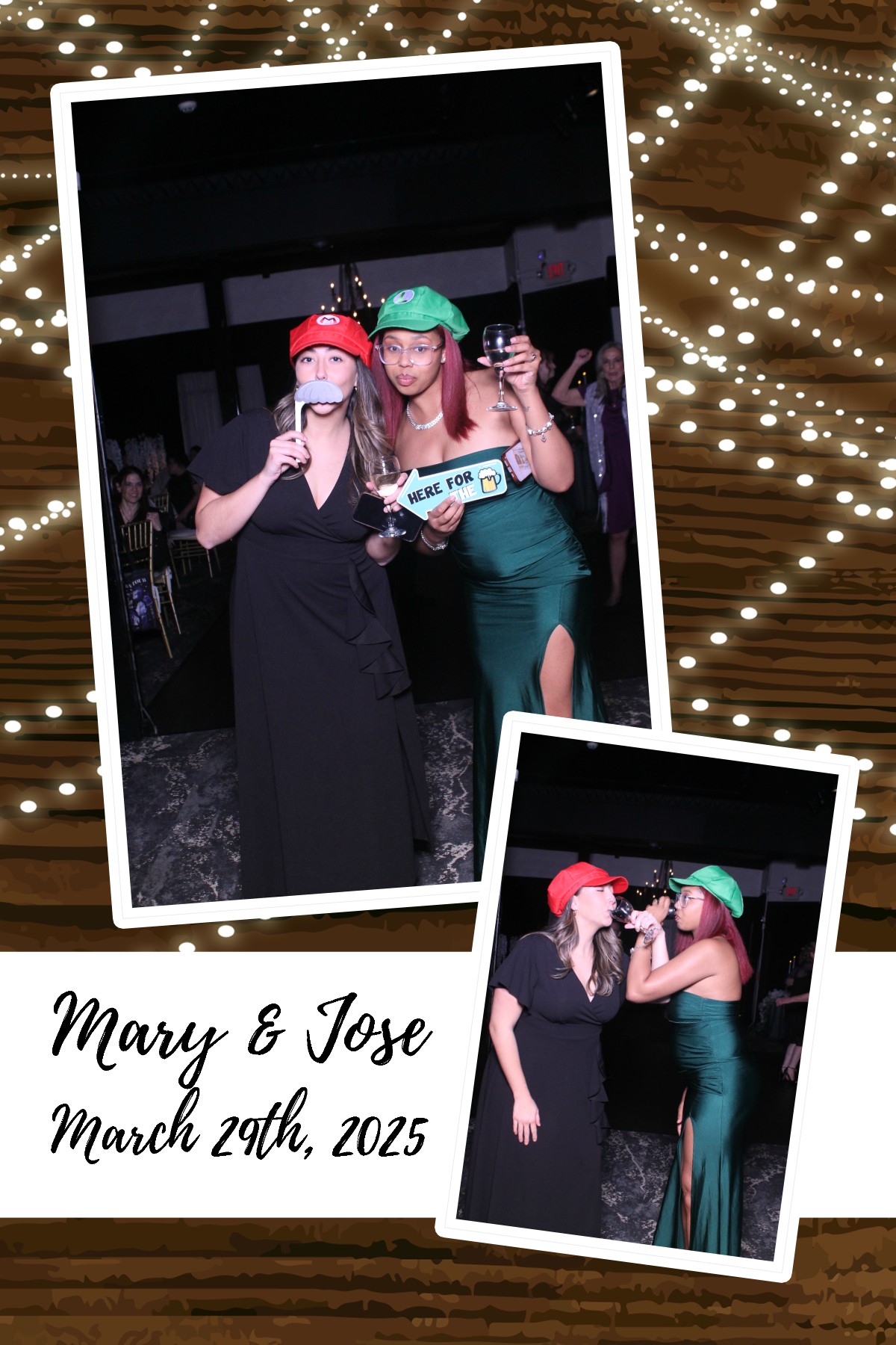 Mary Pena Reception | View more photos from the event at gallery.photoboothcincy.com/u/PhotoBoothCincy/Mary-Pena-Reception
