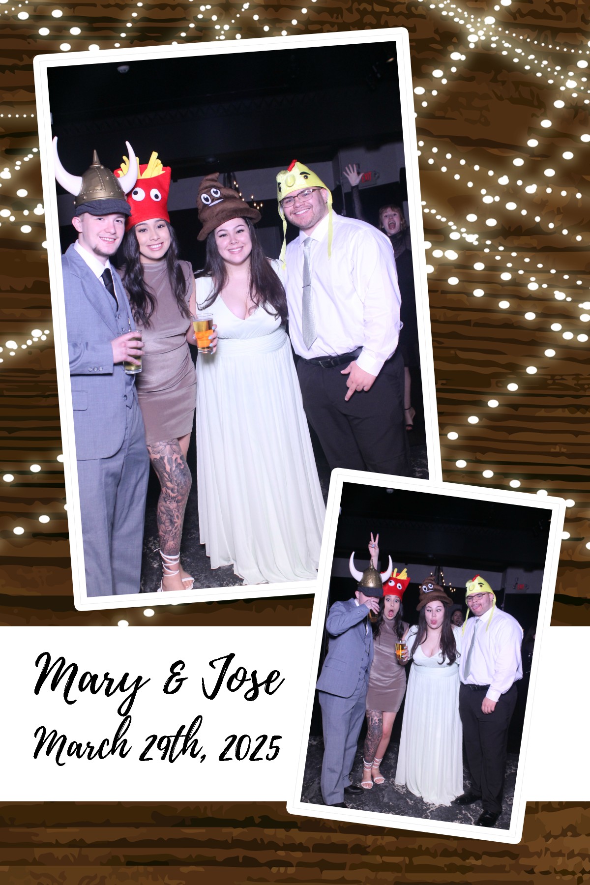 Mary Pena Reception | View more photos from the event at gallery.photoboothcincy.com/u/PhotoBoothCincy/Mary-Pena-Reception