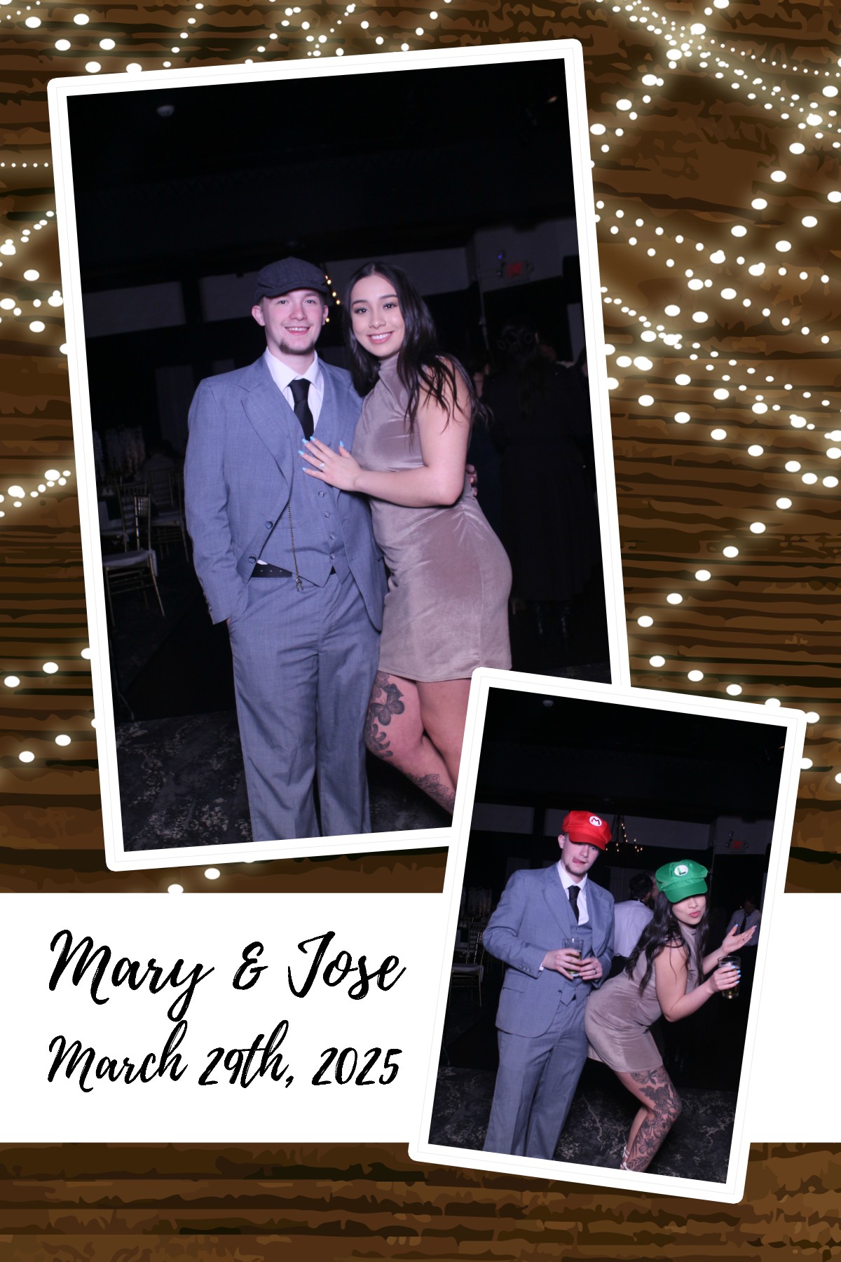 Mary Pena Reception | View more photos from the event at gallery.photoboothcincy.com/u/PhotoBoothCincy/Mary-Pena-Reception