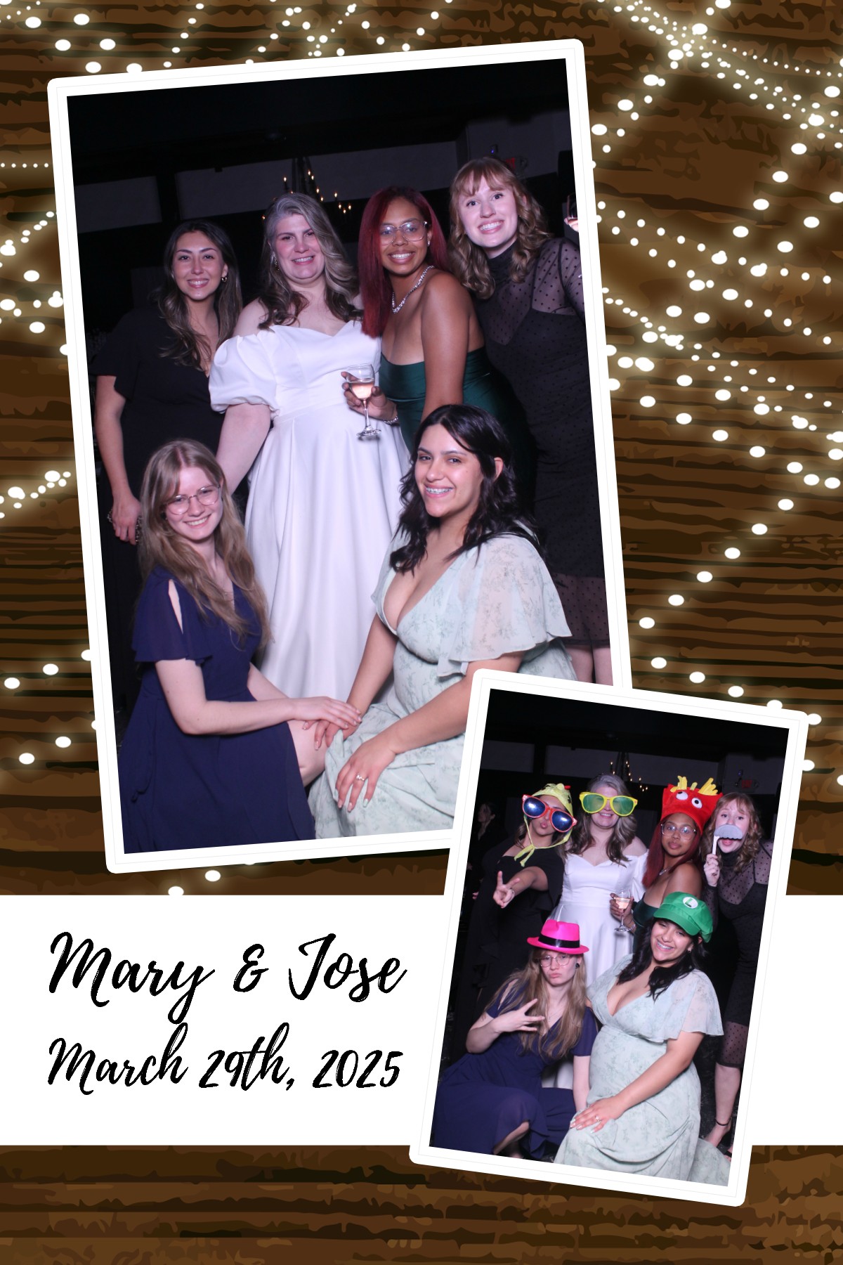 Mary Pena Reception | View more photos from the event at gallery.photoboothcincy.com/u/PhotoBoothCincy/Mary-Pena-Reception