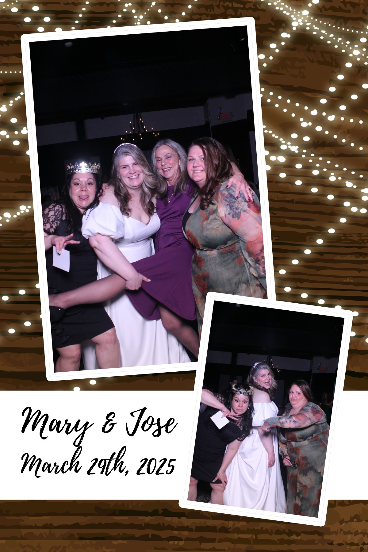 Mary Pena Reception | View more photos from the event at gallery.photoboothcincy.com/u/PhotoBoothCincy/Mary-Pena-Reception