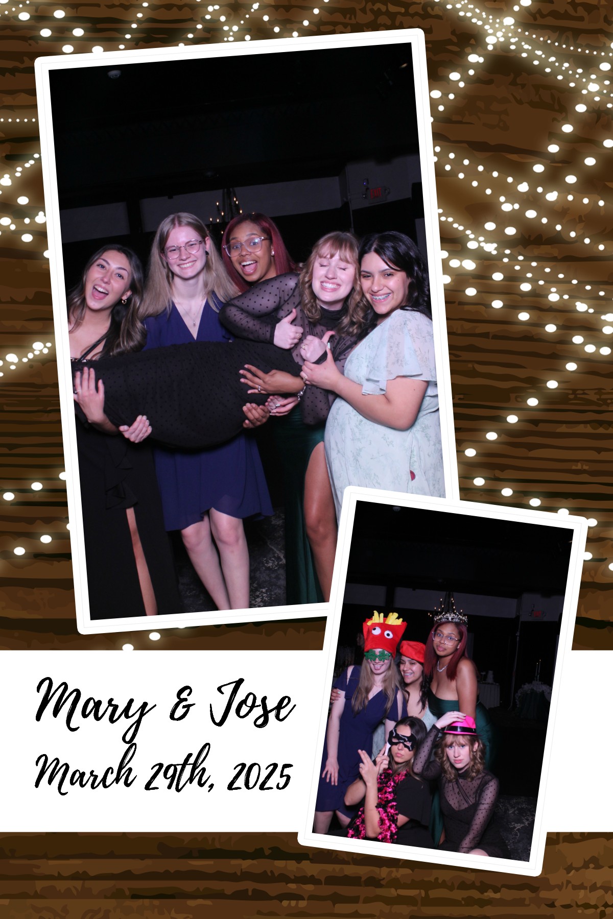 Mary Pena Reception | View more photos from the event at gallery.photoboothcincy.com/u/PhotoBoothCincy/Mary-Pena-Reception
