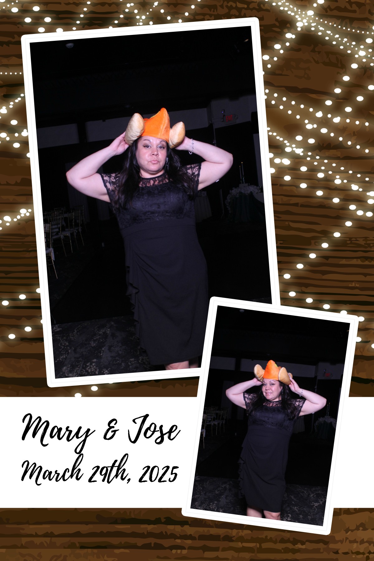 Mary Pena Reception | View more photos from the event at gallery.photoboothcincy.com/u/PhotoBoothCincy/Mary-Pena-Reception