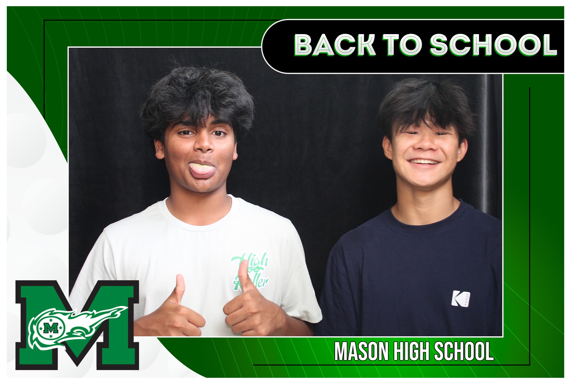 Mason HS First 2 Days | View more photos from the event at gallery.photoboothcincy.com/u/PhotoBoothCincy/Mason-HS-First-2-Days