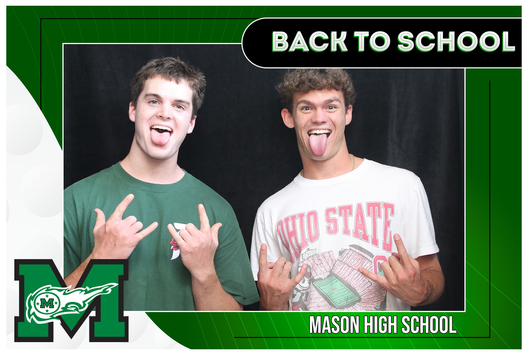 Mason HS First 2 Days | View more photos from the event at gallery.photoboothcincy.com/u/PhotoBoothCincy/Mason-HS-First-2-Days