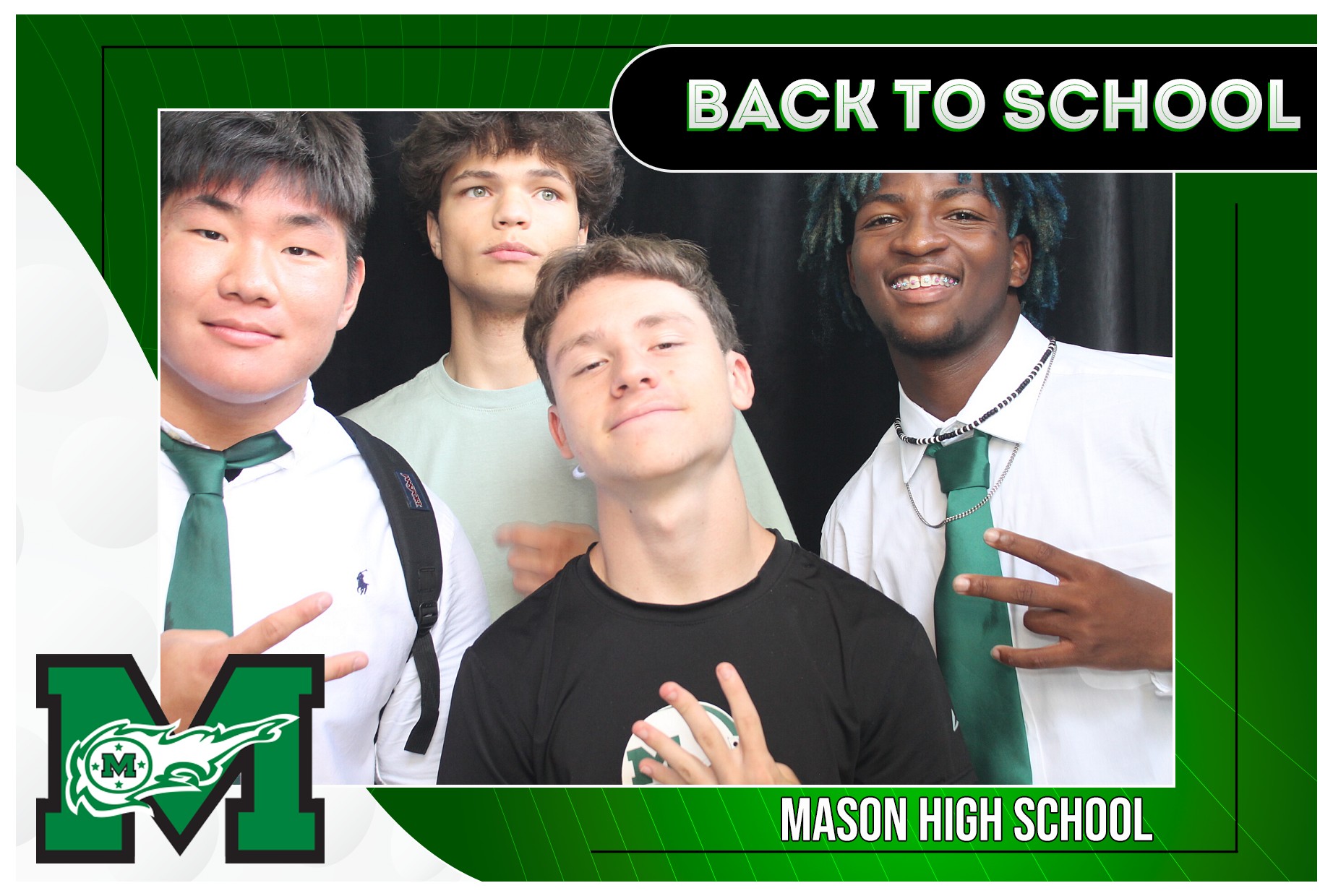 Mason HS First 2 Days | View more photos from the event at gallery.photoboothcincy.com/u/PhotoBoothCincy/Mason-HS-First-2-Days