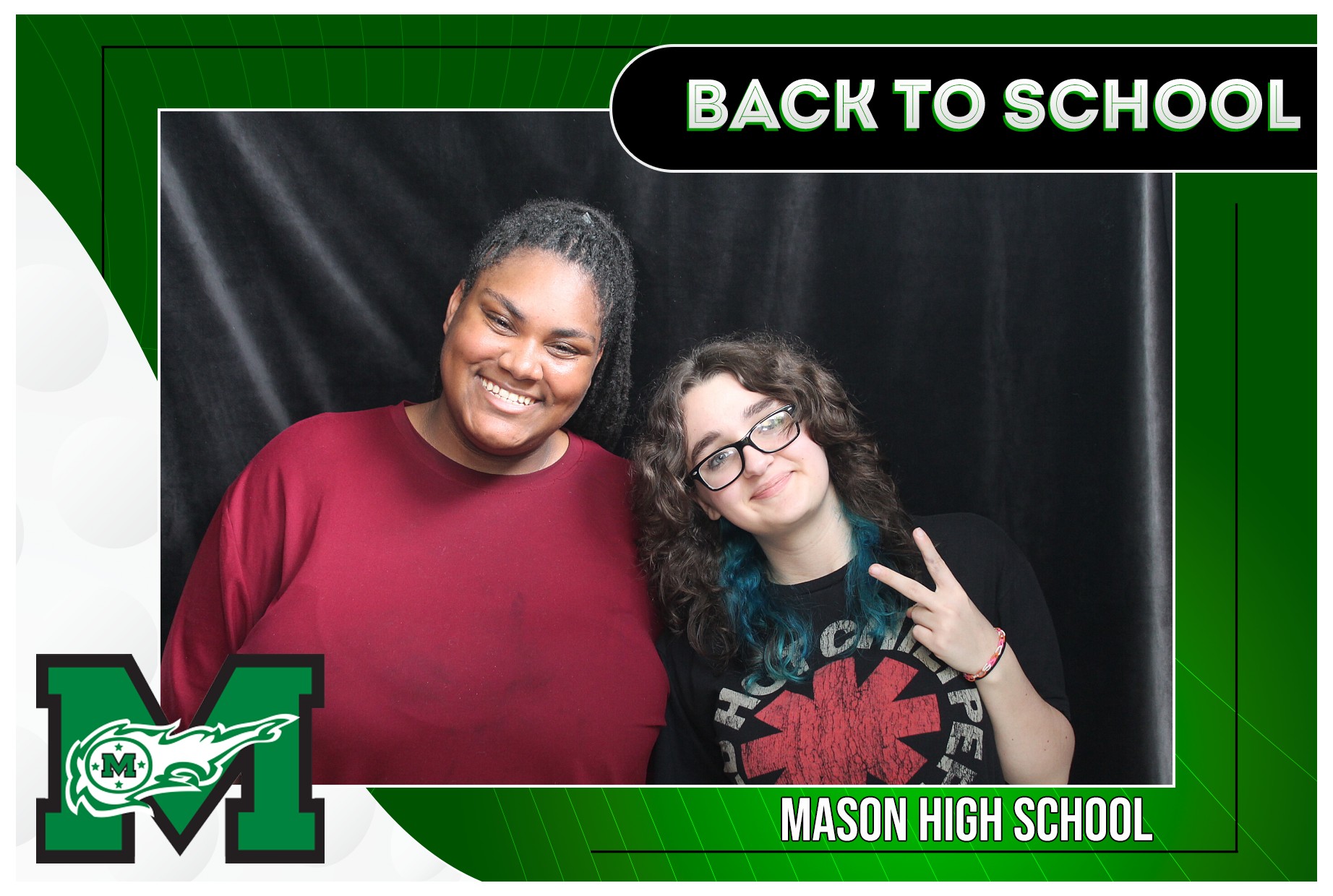 Mason HS First 2 Days | View more photos from the event at gallery.photoboothcincy.com/u/PhotoBoothCincy/Mason-HS-First-2-Days
