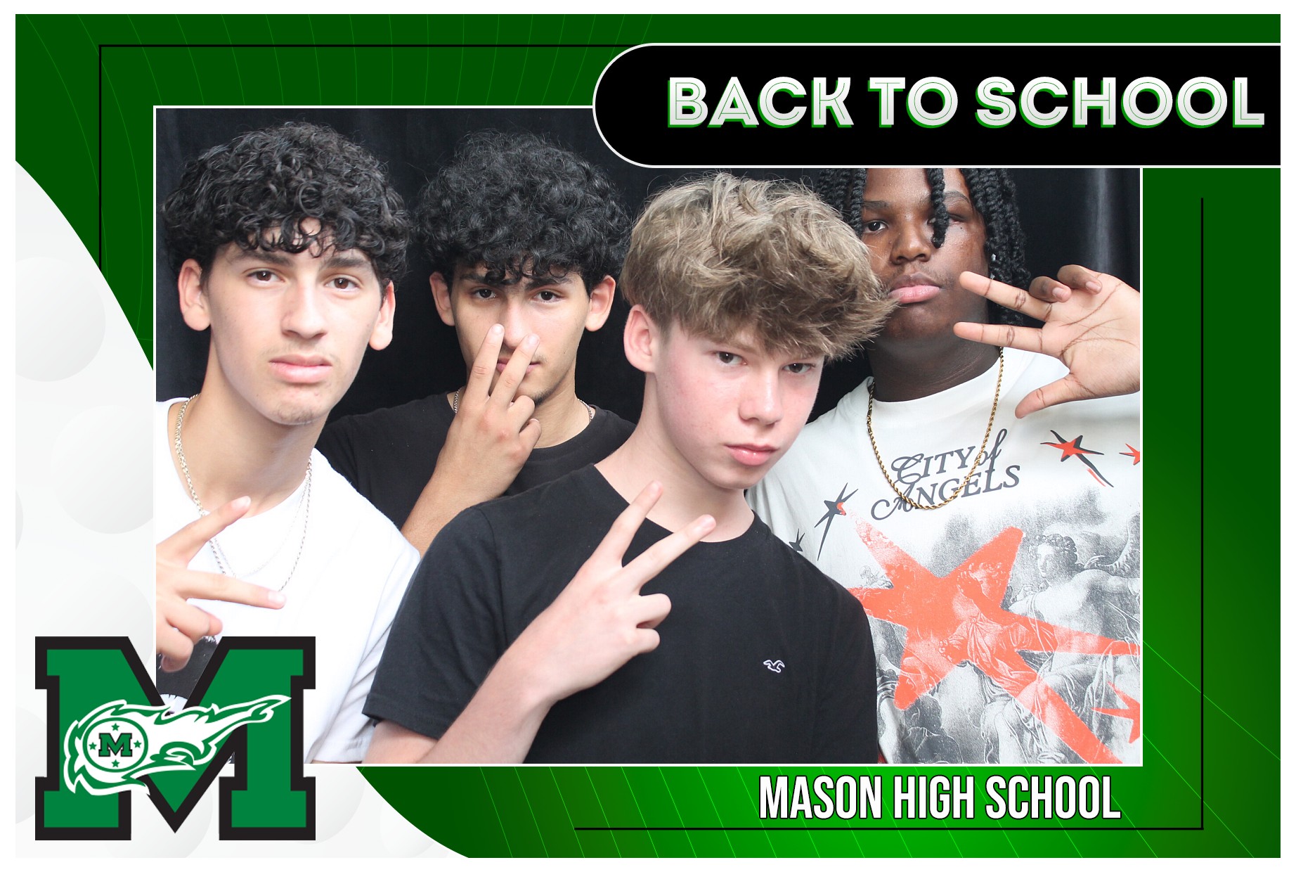 Mason HS First 2 Days | View more photos from the event at gallery.photoboothcincy.com/u/PhotoBoothCincy/Mason-HS-First-2-Days
