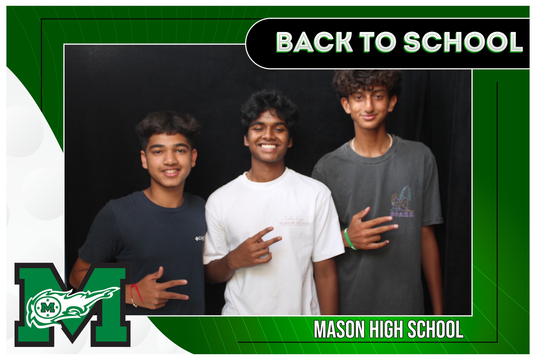 Mason HS First 2 Days | View more photos from the event at gallery.photoboothcincy.com/u/PhotoBoothCincy/Mason-HS-First-2-Days