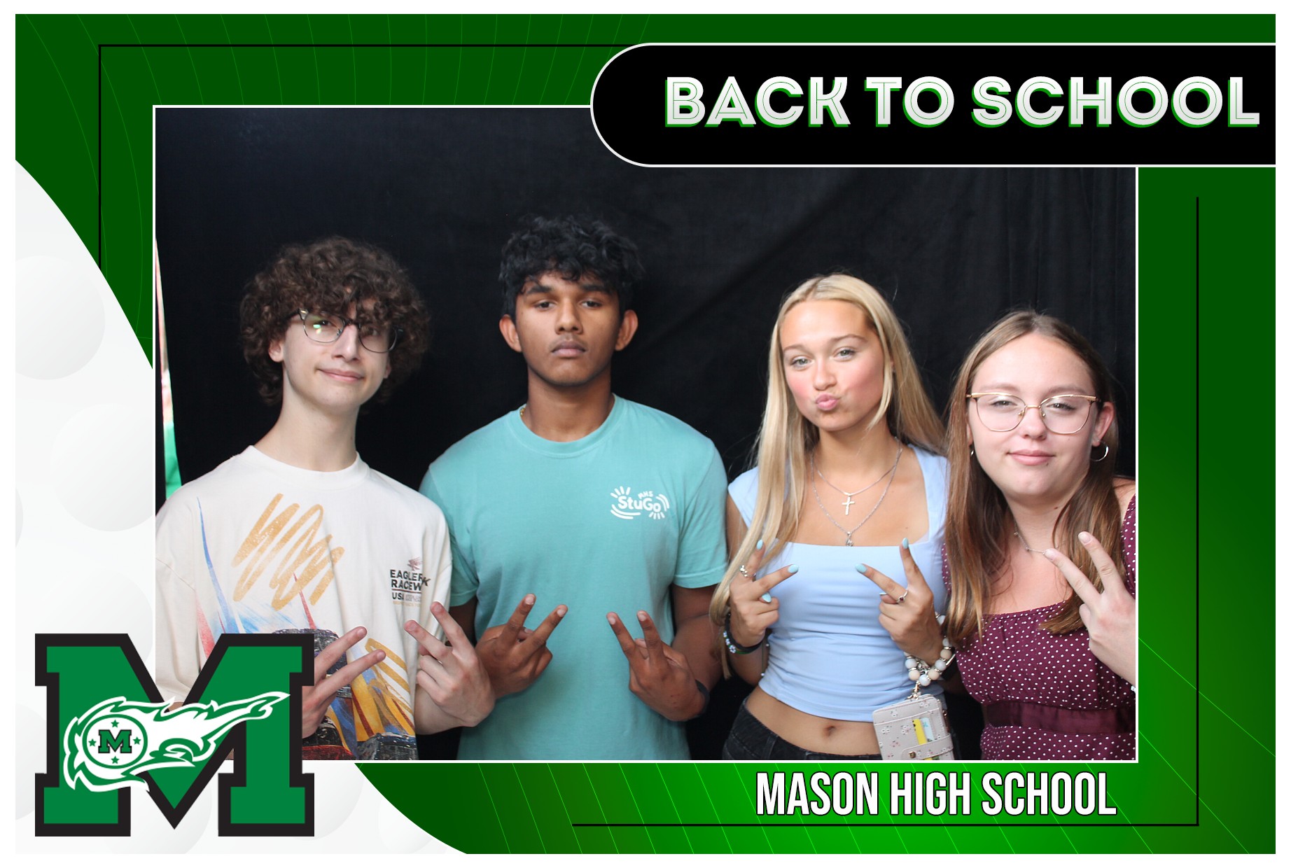 Mason HS First 2 Days | View more photos from the event at gallery.photoboothcincy.com/u/PhotoBoothCincy/Mason-HS-First-2-Days