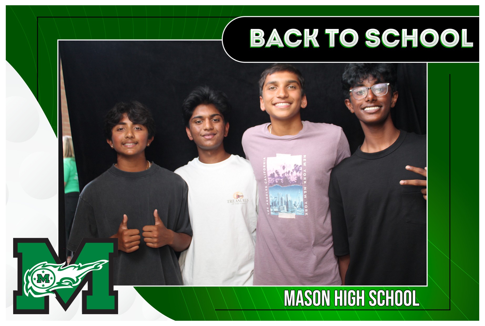 Mason HS First 2 Days | View more photos from the event at gallery.photoboothcincy.com/u/PhotoBoothCincy/Mason-HS-First-2-Days
