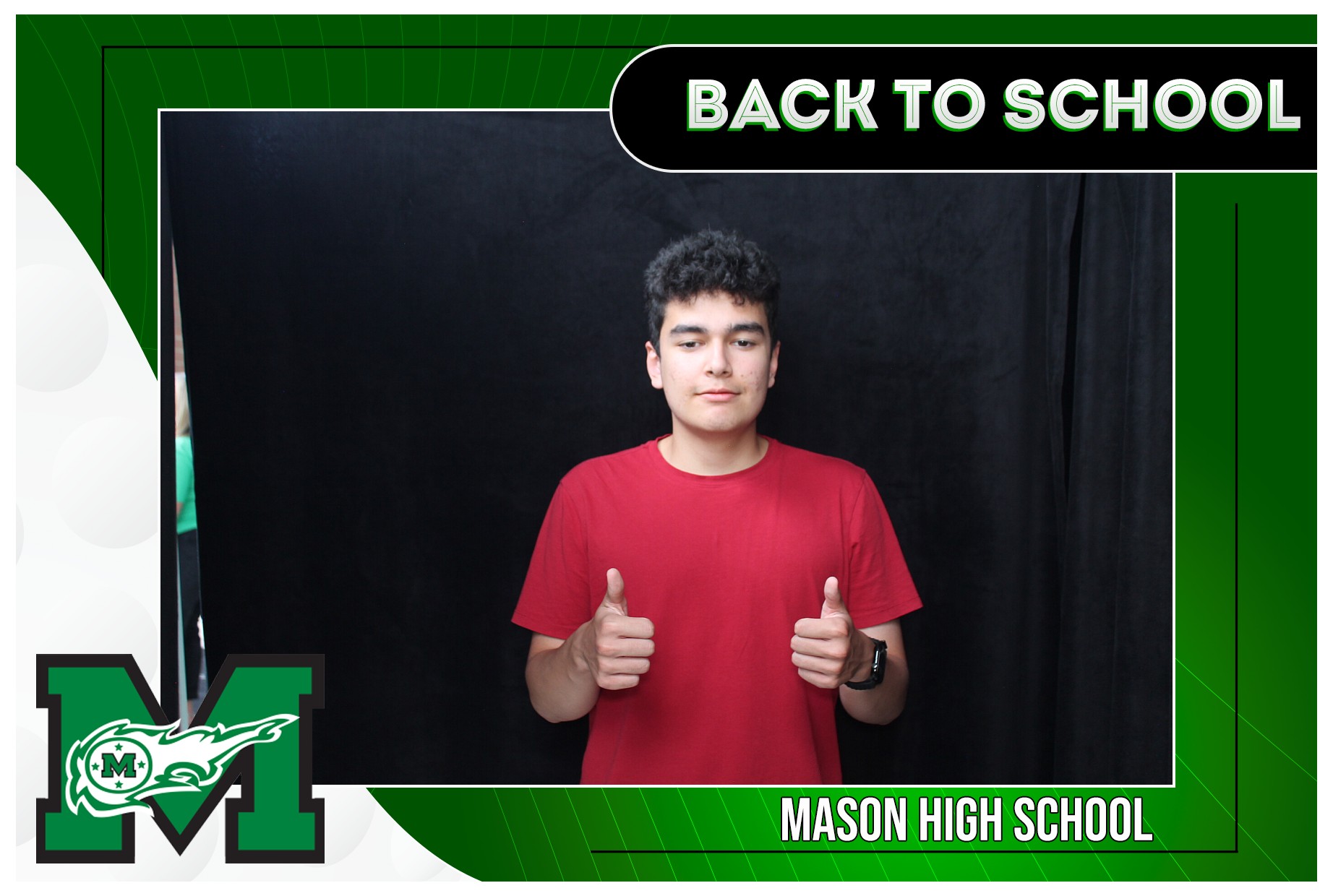 Mason HS First 2 Days | View more photos from the event at gallery.photoboothcincy.com/u/PhotoBoothCincy/Mason-HS-First-2-Days