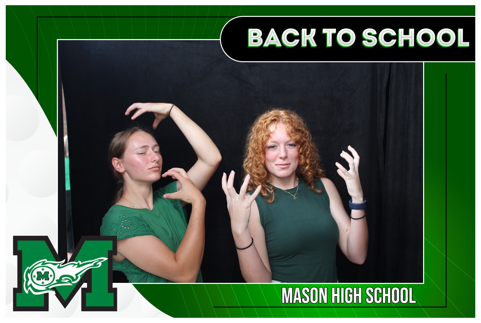 Mason HS First 2 Days | View more photos from the event at gallery.photoboothcincy.com/u/PhotoBoothCincy/Mason-HS-First-2-Days