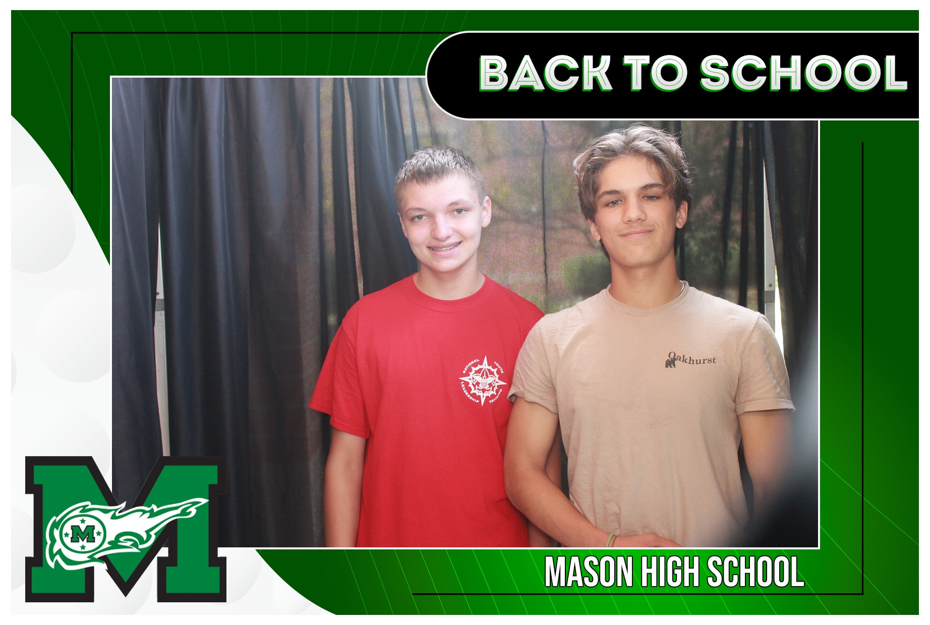 Mason HS First 2 Days | View more photos from the event at gallery.photoboothcincy.com/u/PhotoBoothCincy/Mason-HS-First-2-Days