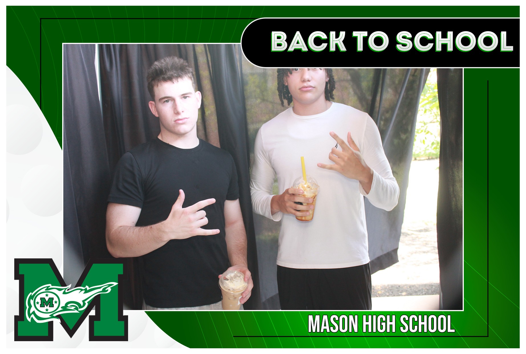 Mason HS First 2 Days | View more photos from the event at gallery.photoboothcincy.com/u/PhotoBoothCincy/Mason-HS-First-2-Days
