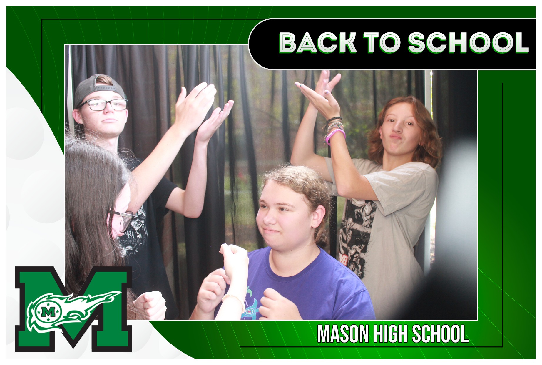 Mason HS First 2 Days | View more photos from the event at gallery.photoboothcincy.com/u/PhotoBoothCincy/Mason-HS-First-2-Days
