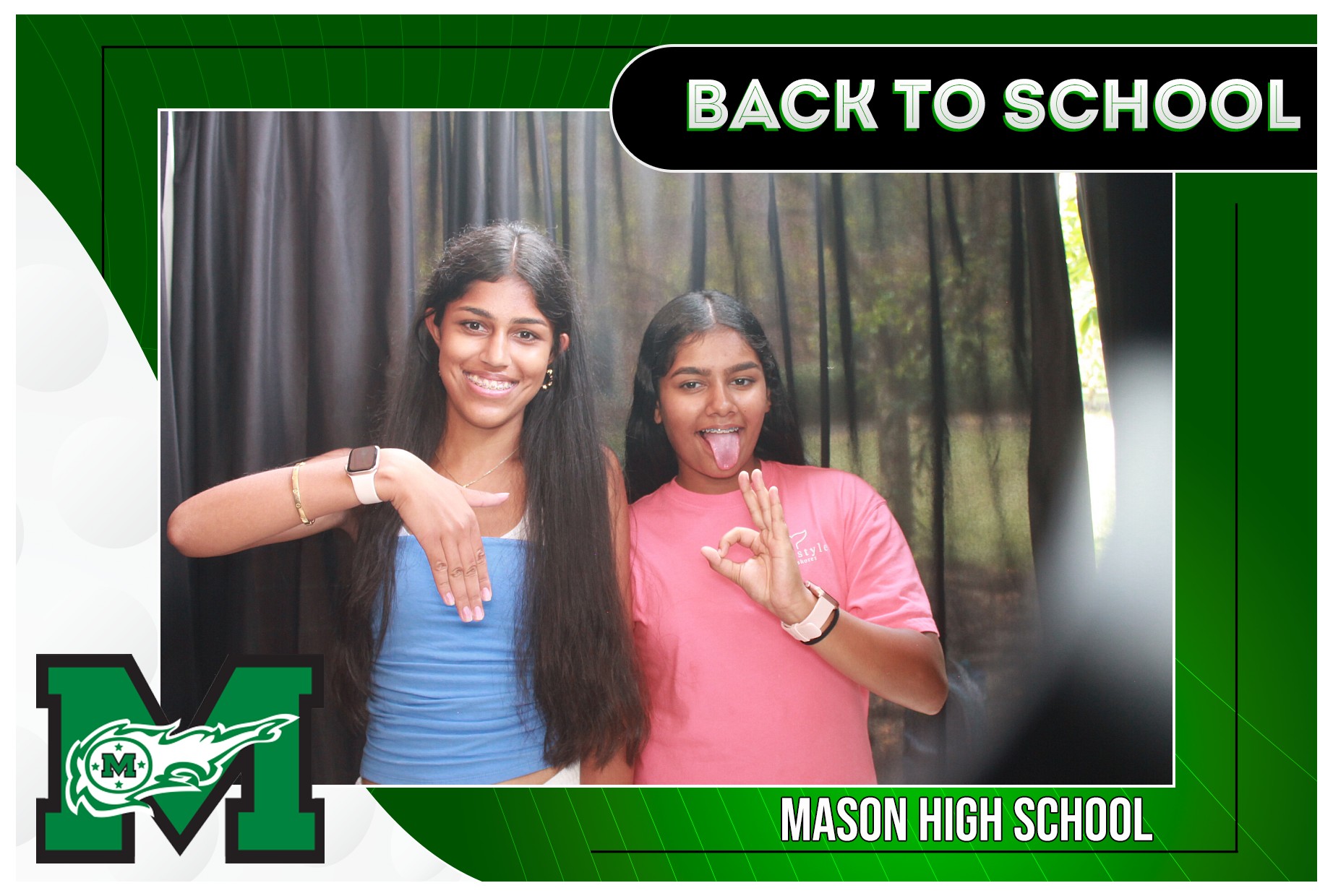 Mason HS First 2 Days | View more photos from the event at gallery.photoboothcincy.com/u/PhotoBoothCincy/Mason-HS-First-2-Days