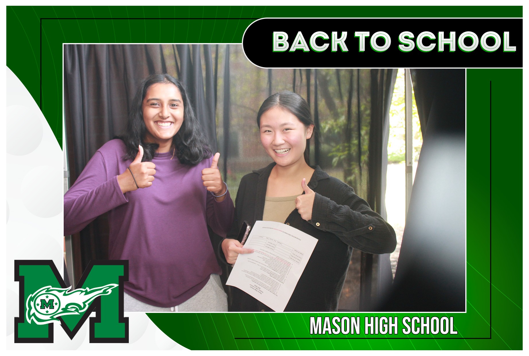 Mason HS First 2 Days | View more photos from the event at gallery.photoboothcincy.com/u/PhotoBoothCincy/Mason-HS-First-2-Days