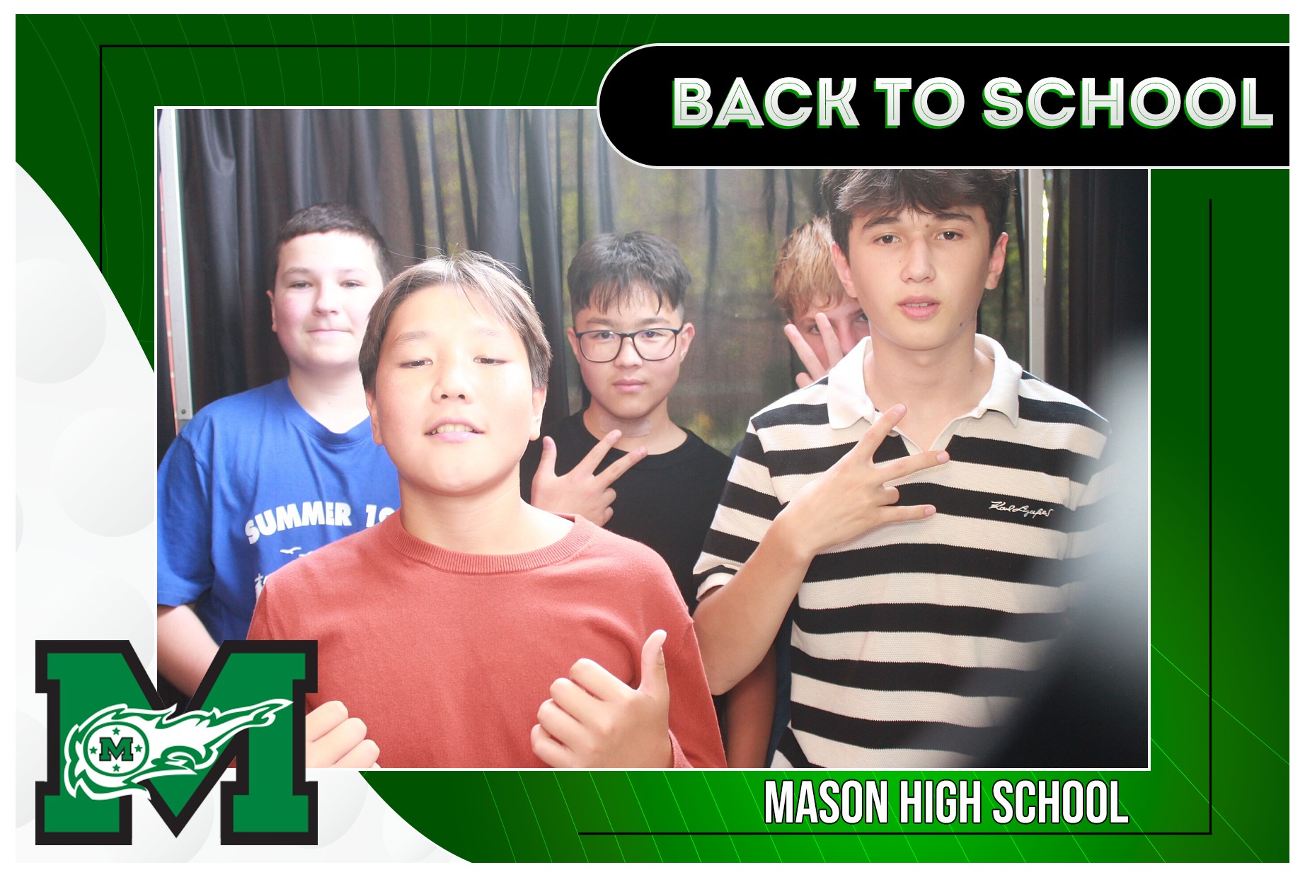 Mason HS First 2 Days | View more photos from the event at gallery.photoboothcincy.com/u/PhotoBoothCincy/Mason-HS-First-2-Days