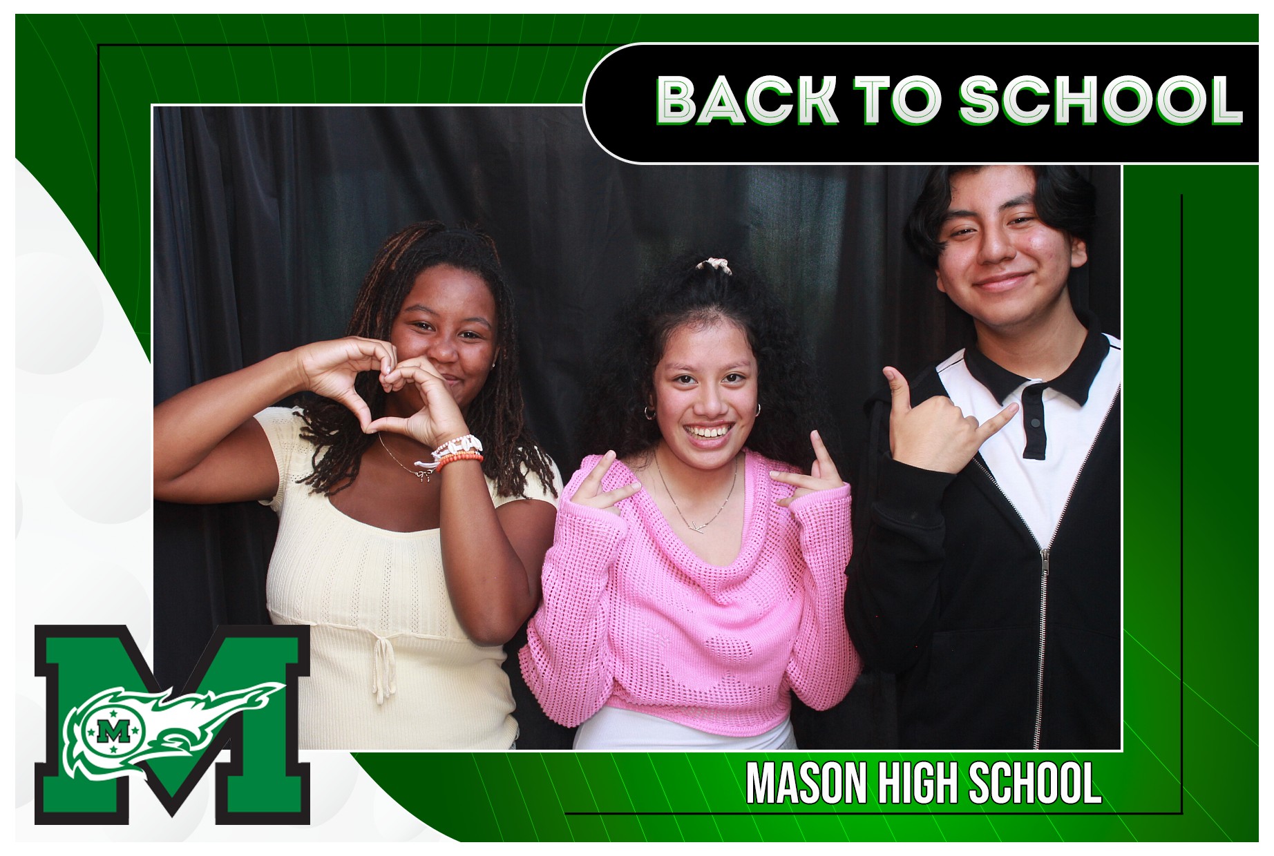 Mason HS First 2 Days | View more photos from the event at gallery.photoboothcincy.com/u/PhotoBoothCincy/Mason-HS-First-2-Days