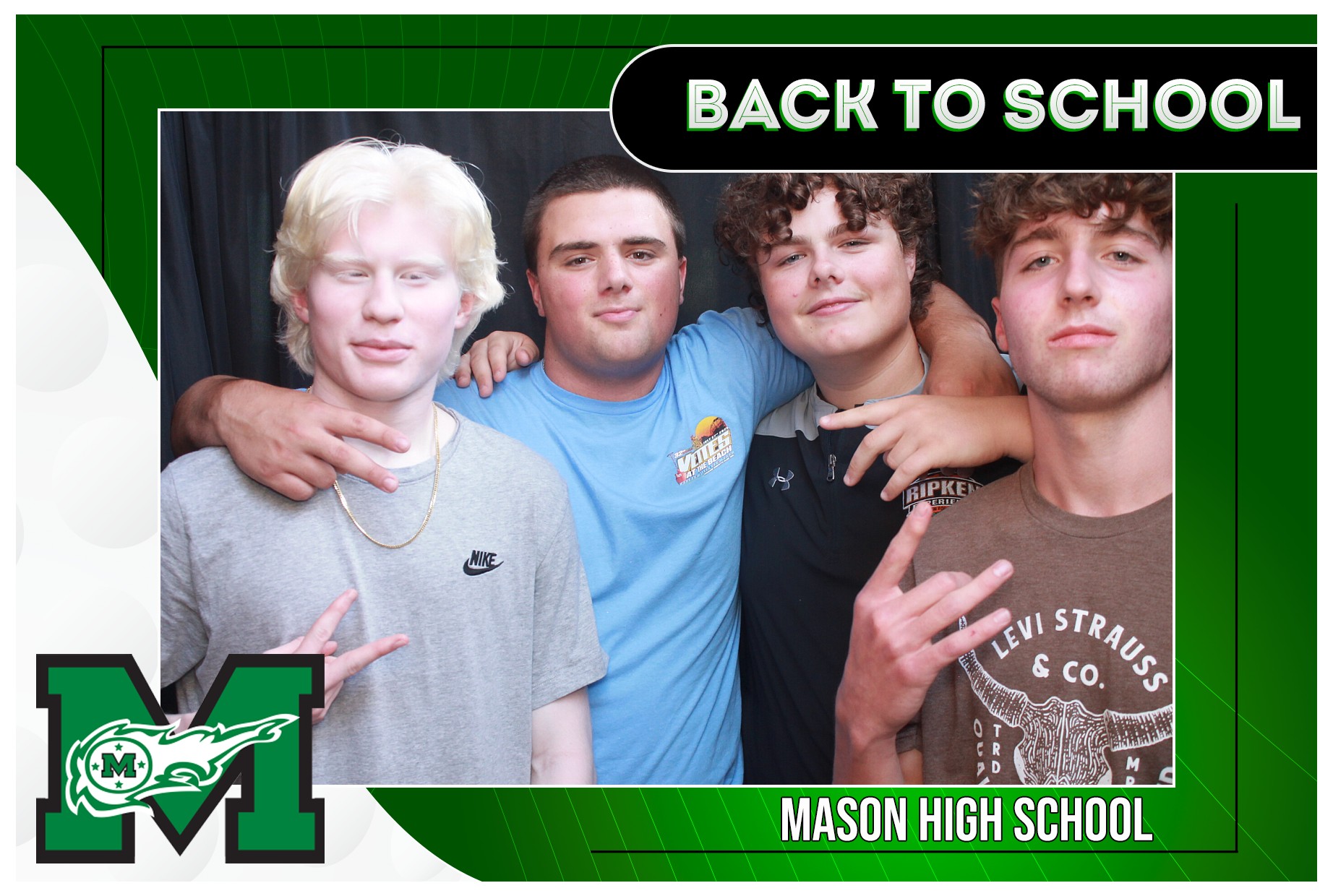Mason HS First 2 Days | View more photos from the event at gallery.photoboothcincy.com/u/PhotoBoothCincy/Mason-HS-First-2-Days