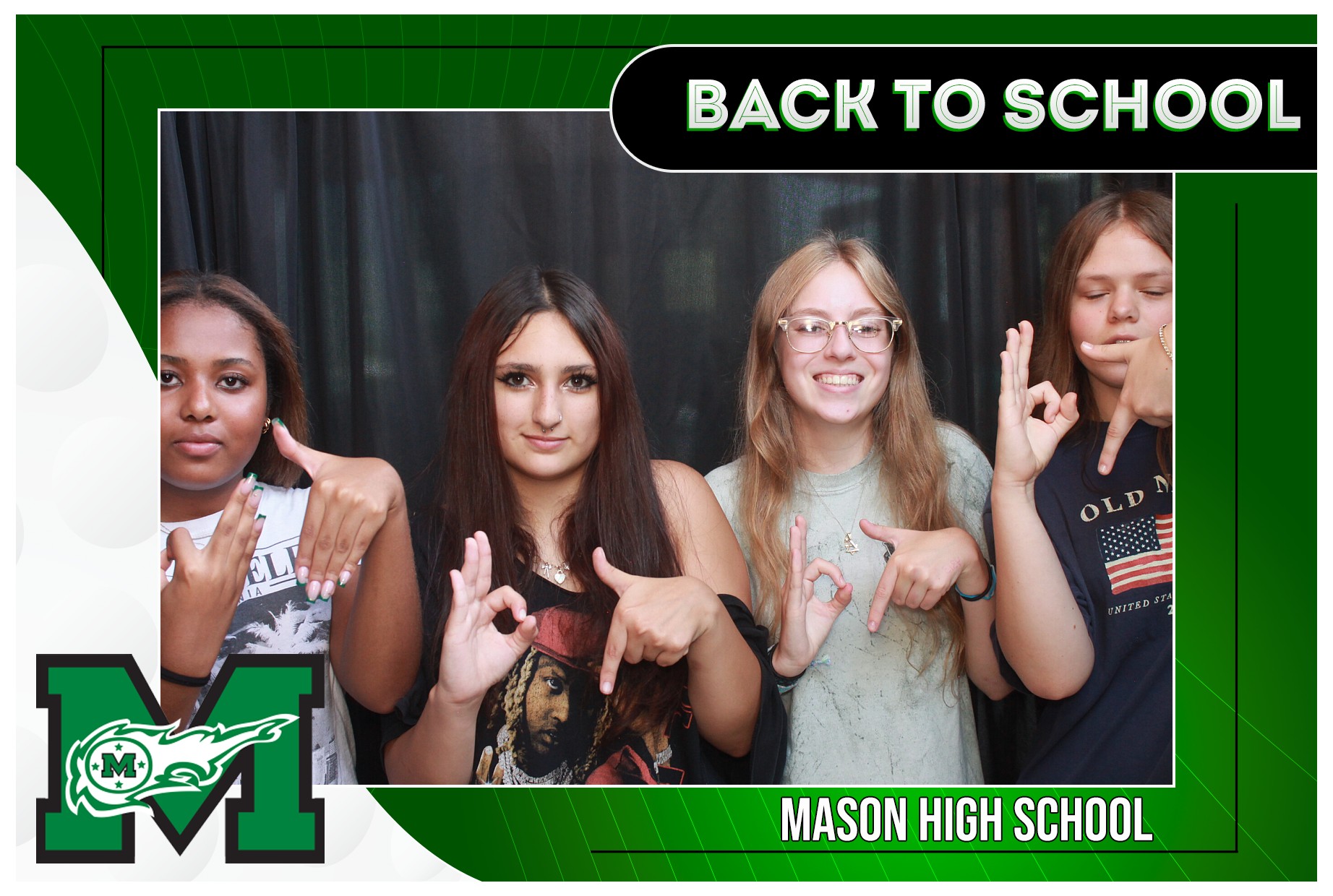 Mason HS First 2 Days | View more photos from the event at gallery.photoboothcincy.com/u/PhotoBoothCincy/Mason-HS-First-2-Days