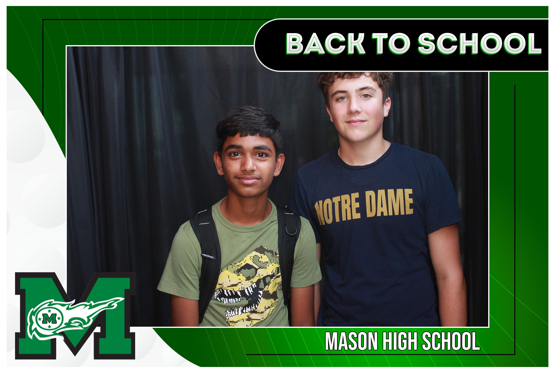 Mason HS First 2 Days | View more photos from the event at gallery.photoboothcincy.com/u/PhotoBoothCincy/Mason-HS-First-2-Days