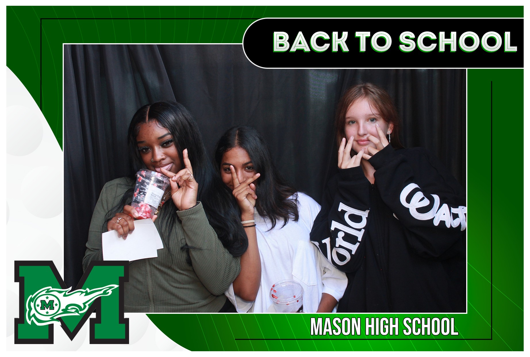 Mason HS First 2 Days | View more photos from the event at gallery.photoboothcincy.com/u/PhotoBoothCincy/Mason-HS-First-2-Days