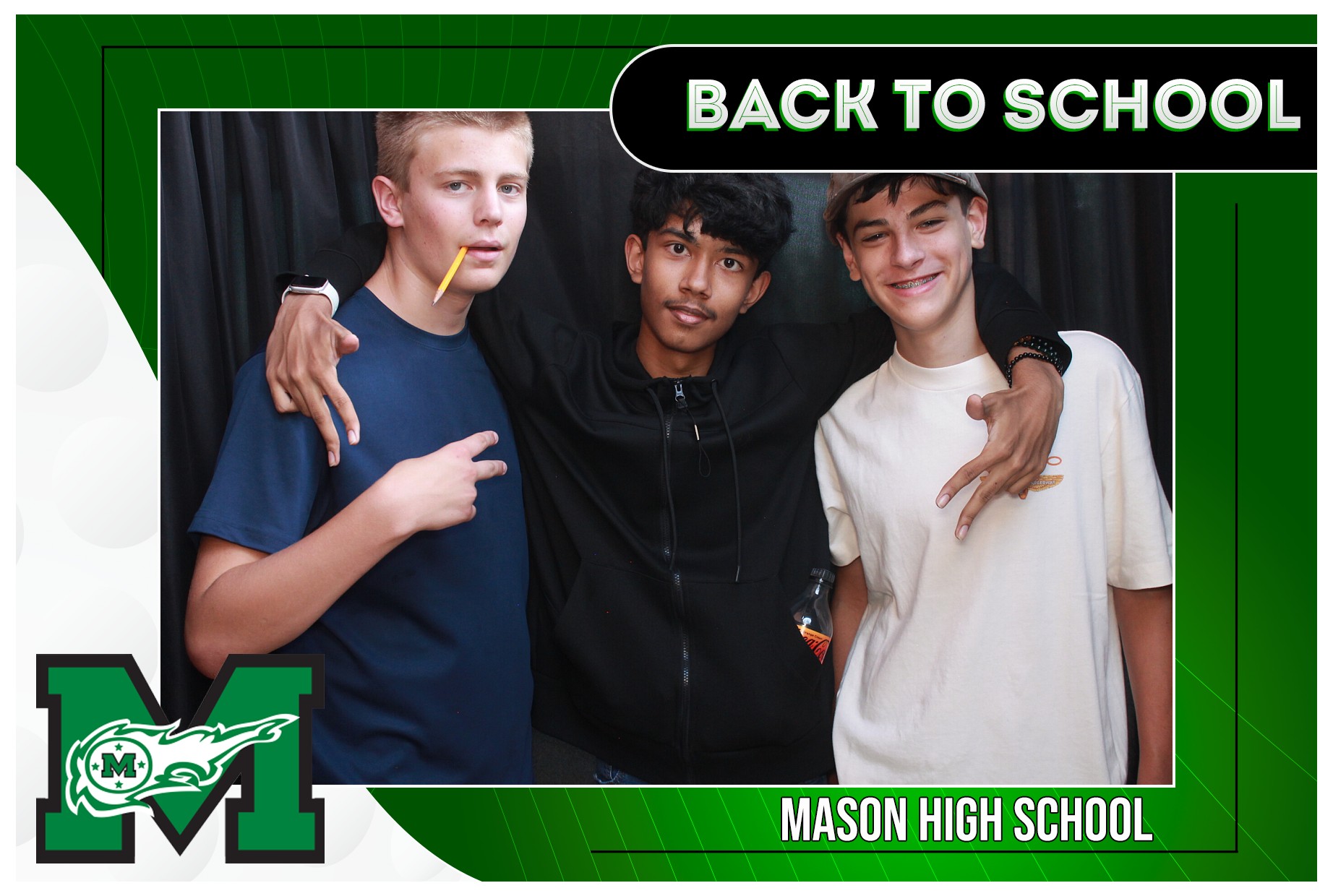 Mason HS First 2 Days | View more photos from the event at gallery.photoboothcincy.com/u/PhotoBoothCincy/Mason-HS-First-2-Days