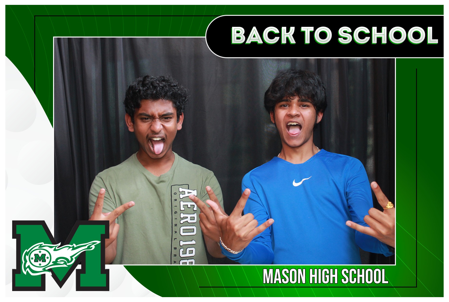 Mason HS First 2 Days | View more photos from the event at gallery.photoboothcincy.com/u/PhotoBoothCincy/Mason-HS-First-2-Days