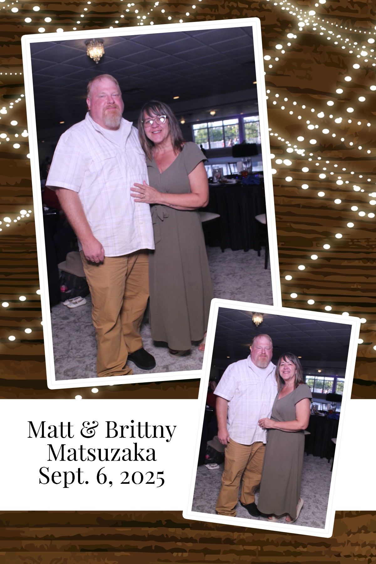 Matt & Brittny | View more photos from the event at gallery.photoboothcincy.com/u/PhotoBoothCincy/Matt-Brittny