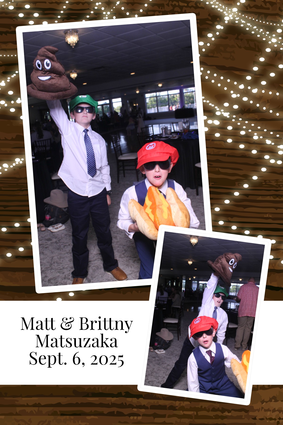 Matt & Brittny | View more photos from the event at gallery.photoboothcincy.com/u/PhotoBoothCincy/Matt-Brittny